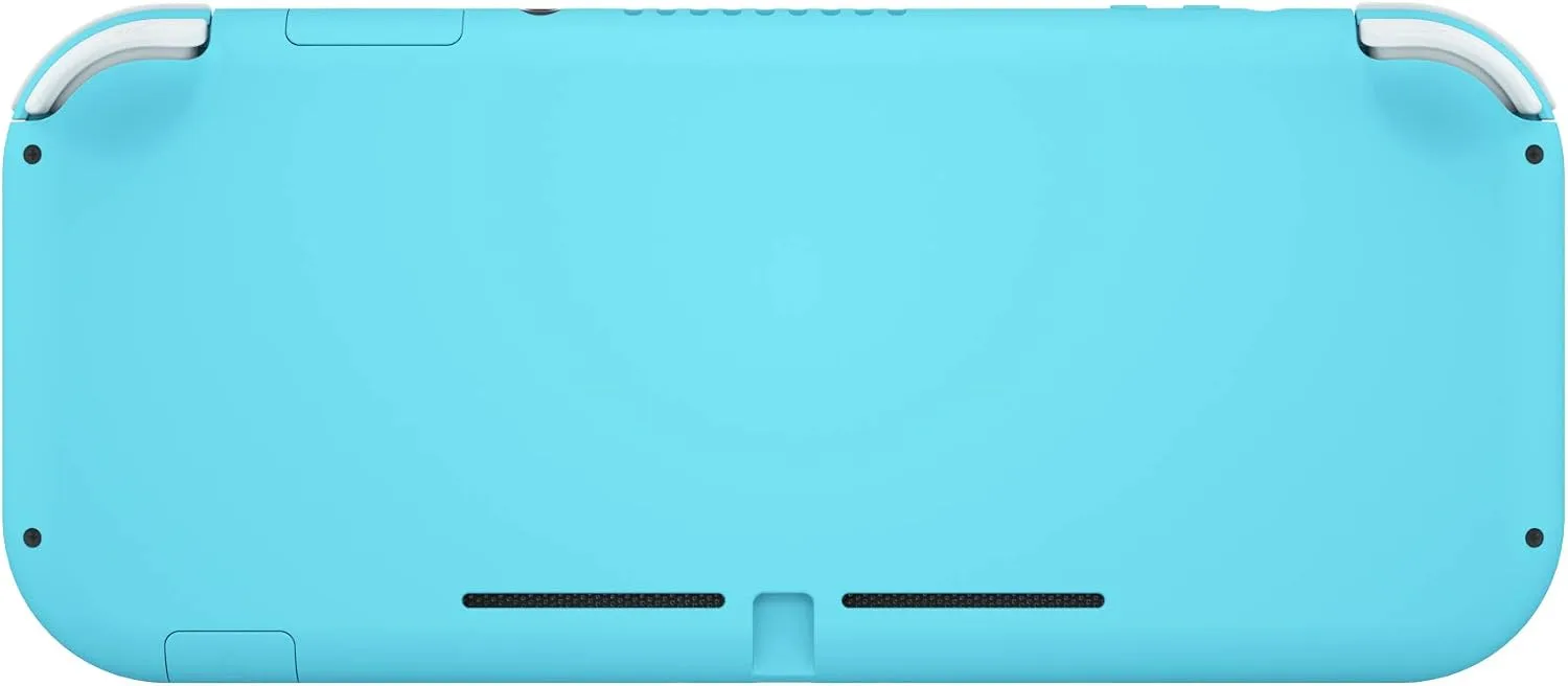 eXtremeRate Heaven Blue DIY Replacement Shell for Nintendo Switch Lite, NSL Handheld Controller Housing with Screen Protector, Custom Case Cover for Nintendo Switch Lite [Console NOT Included]