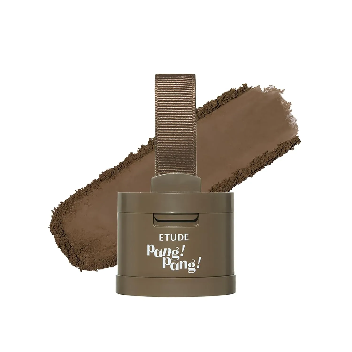 ETUDE Hair Pang Pang Root Touch-Up Hairline Powder, Light Brown, Waterproof