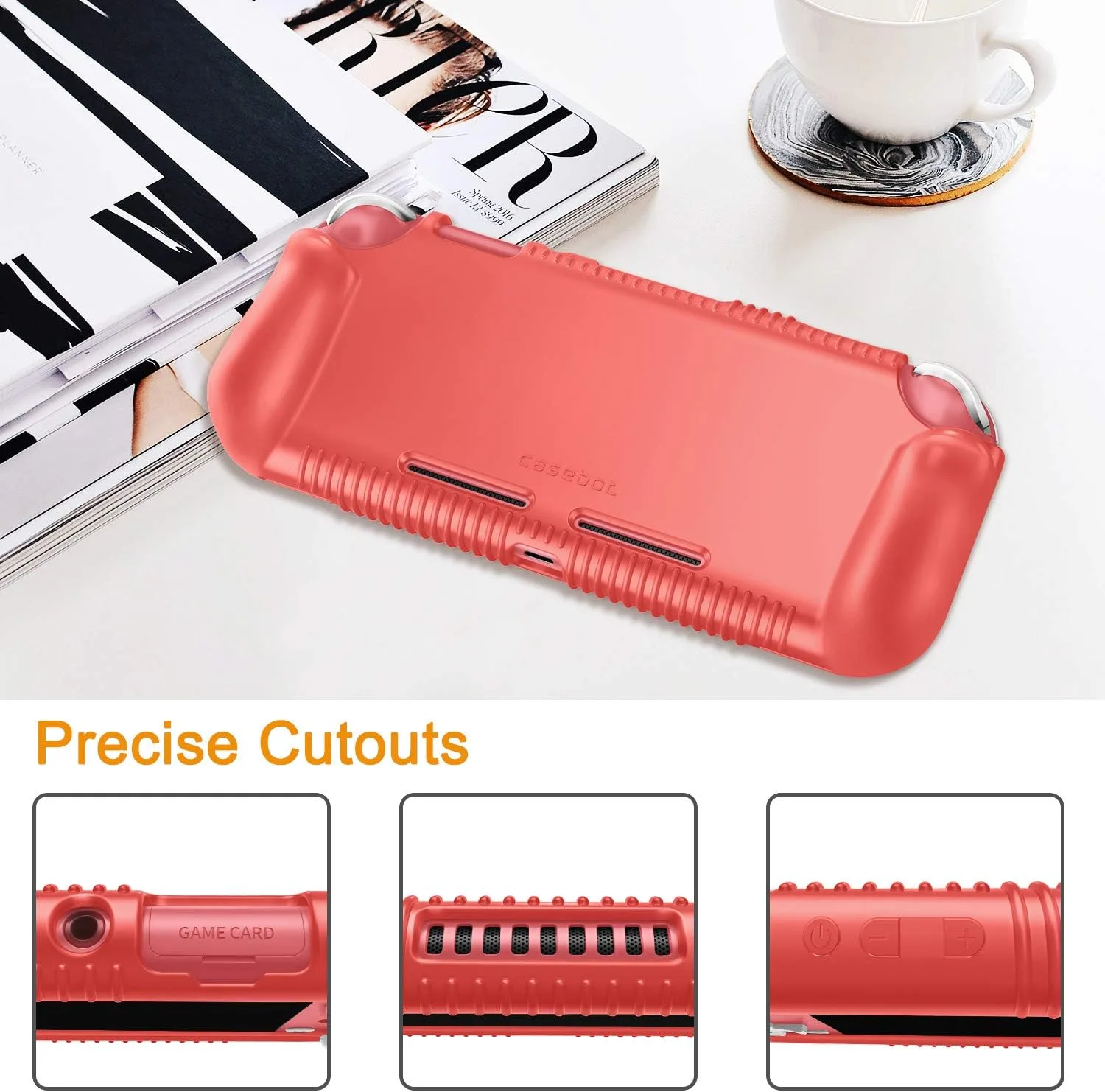 FINTIE Soft Silicone Protective Case for Nintendo Switch Lite 2019