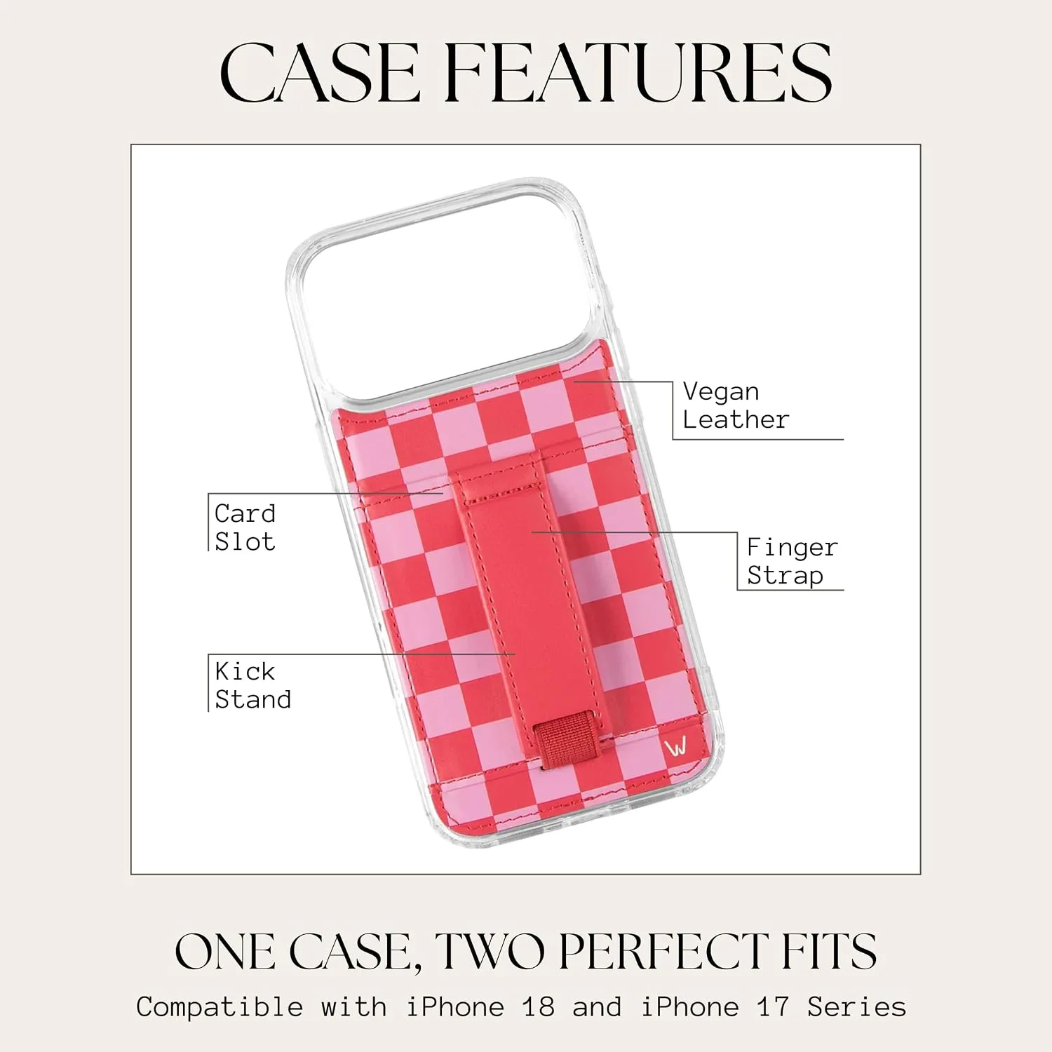 Walli Cases Wallet Phone Case for iPhone 18 Pro and iPhone 17 Pro