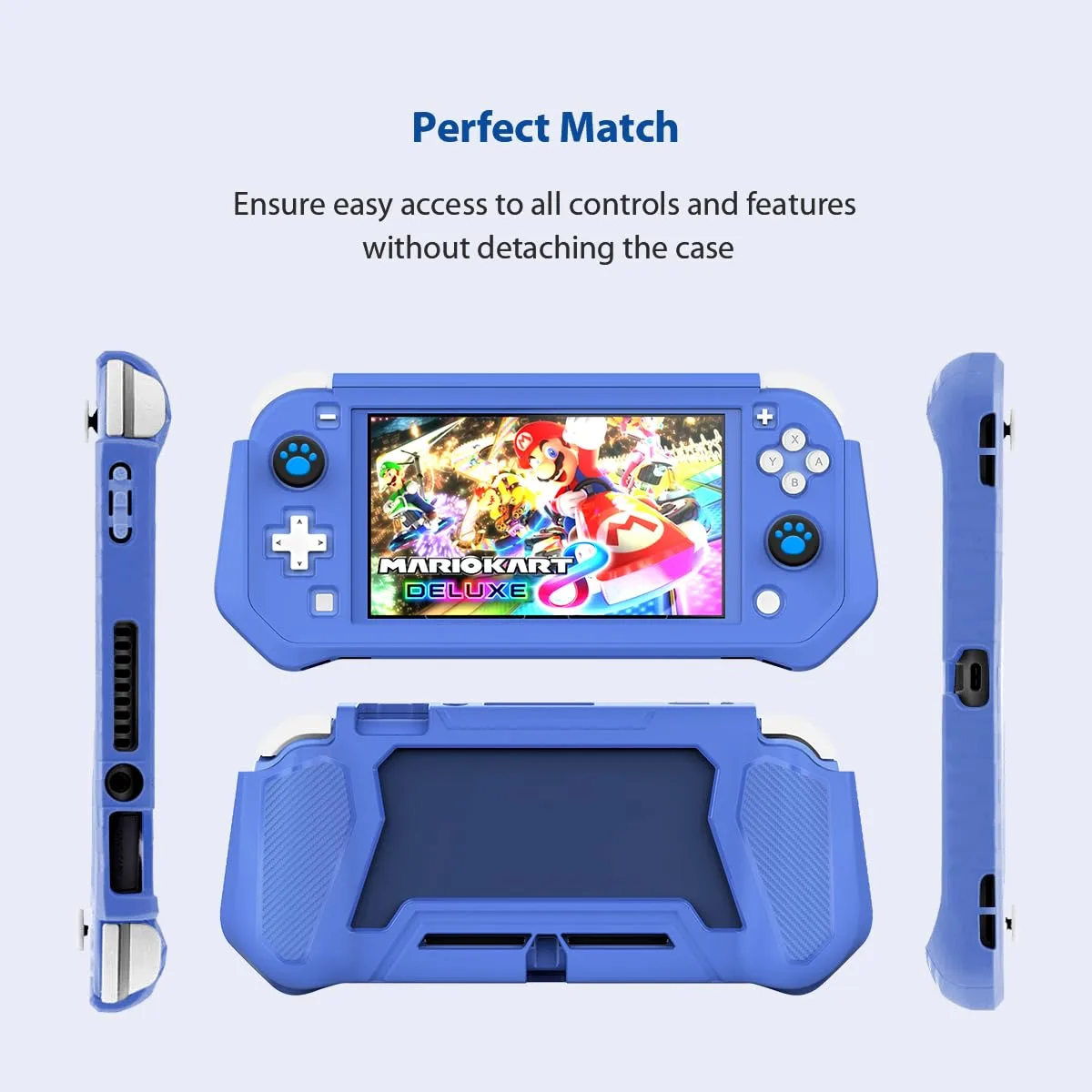 Protective Case for Nintendo Switch Lite, with Detachable TPU