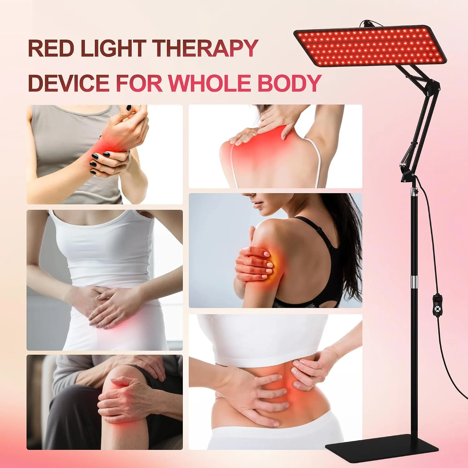Morfone Red Light Therapy for Body Face Tri-Wavelength 660nm, 850nm, 940nm