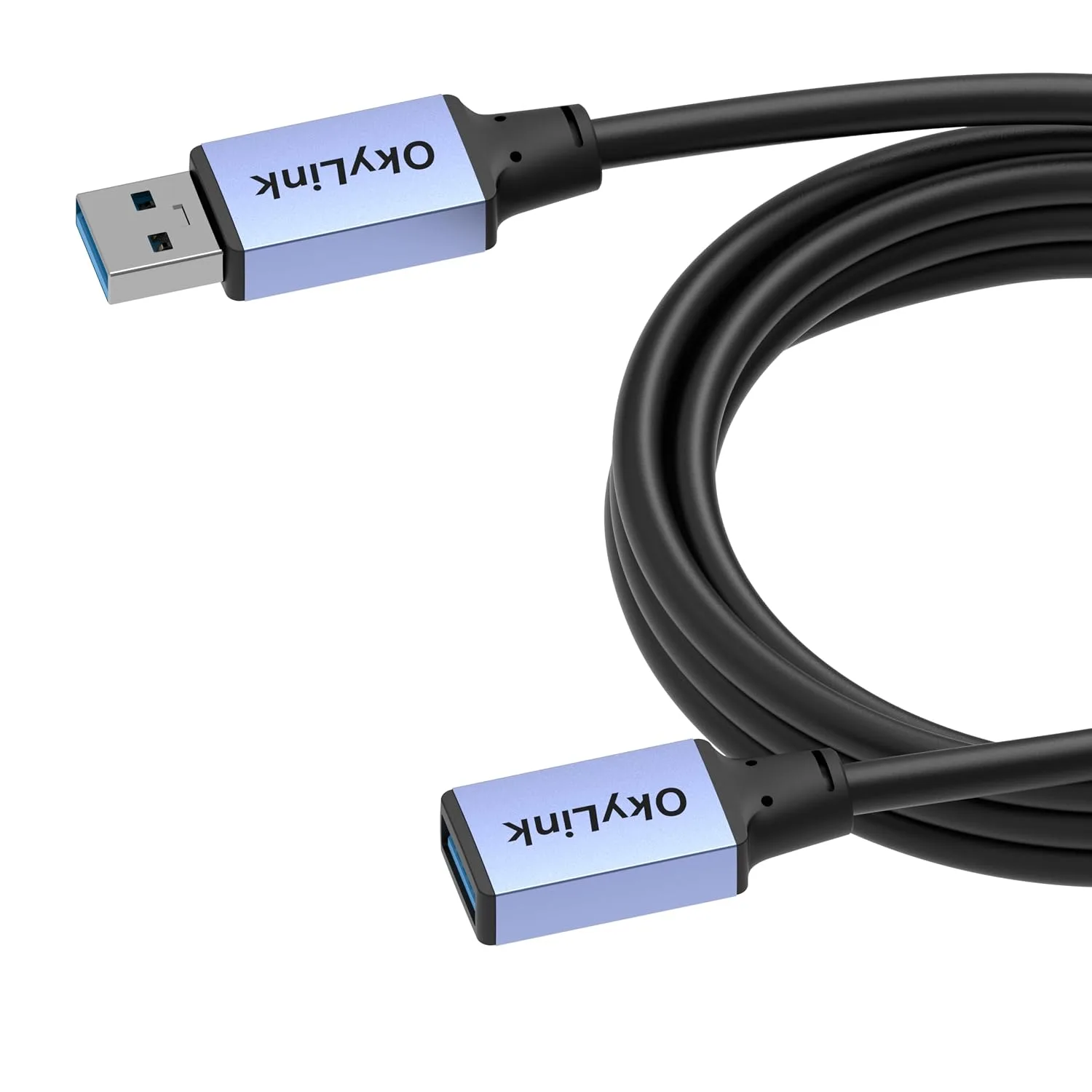 OkyLink USB 3.0/3.2 Gen 1 Extension Cable A to A, Male-Female 5Gbps 6.5ft