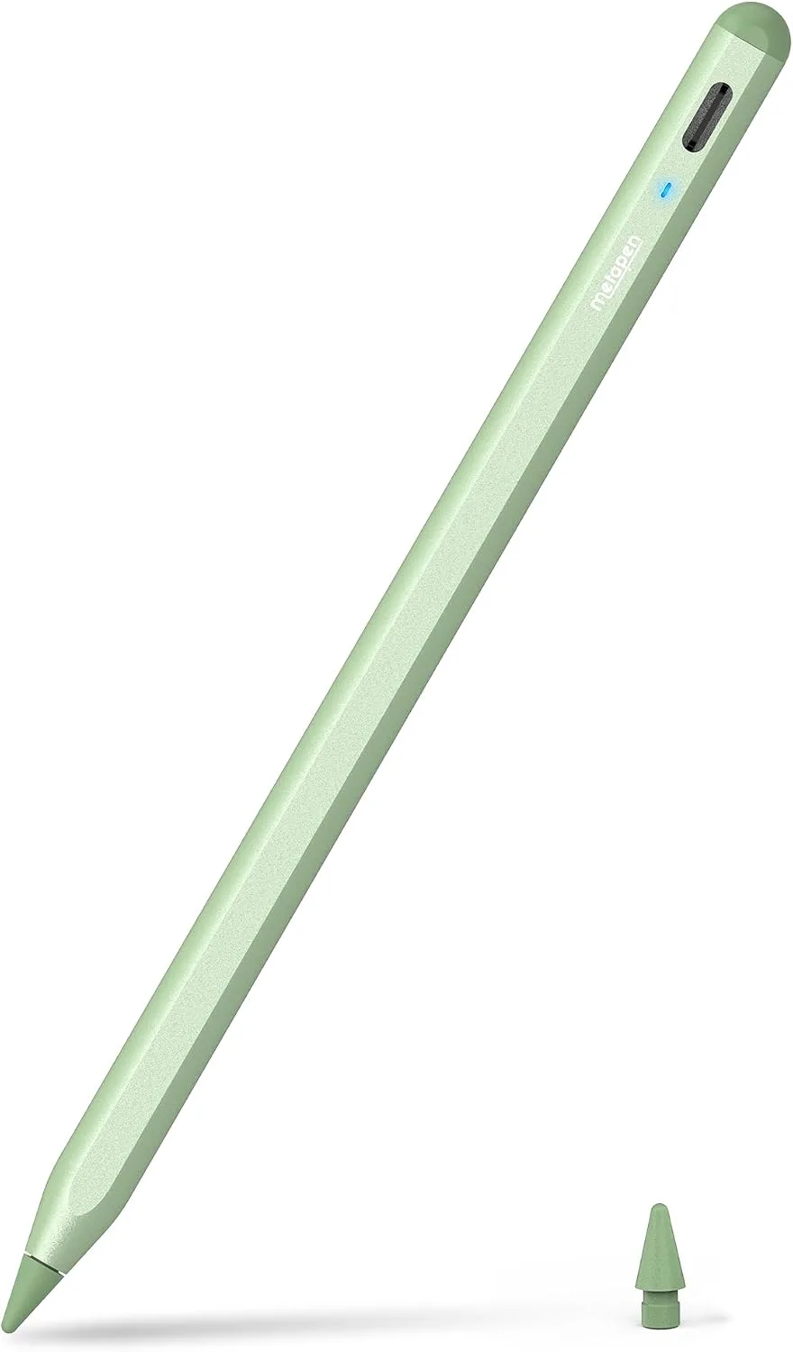 Metapen Pencil A8 for Apple iPad 2018-2026, (2X Faster Charge), Palm Rejection, Pixel Precision, Stylus Pen for iPad 11/10/9/8/7/6th Gen, Pro 12.9/11/13-inch M4, Air 3/4/5/M2/M3, Mini 5/6th, Green