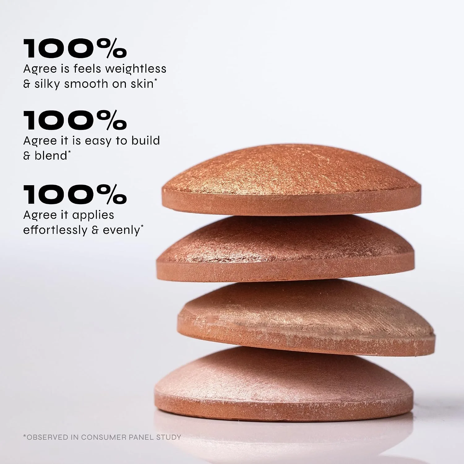 Milani Baked Highlighter, Highlight Powder for Cheeks - Champagne D'oro
