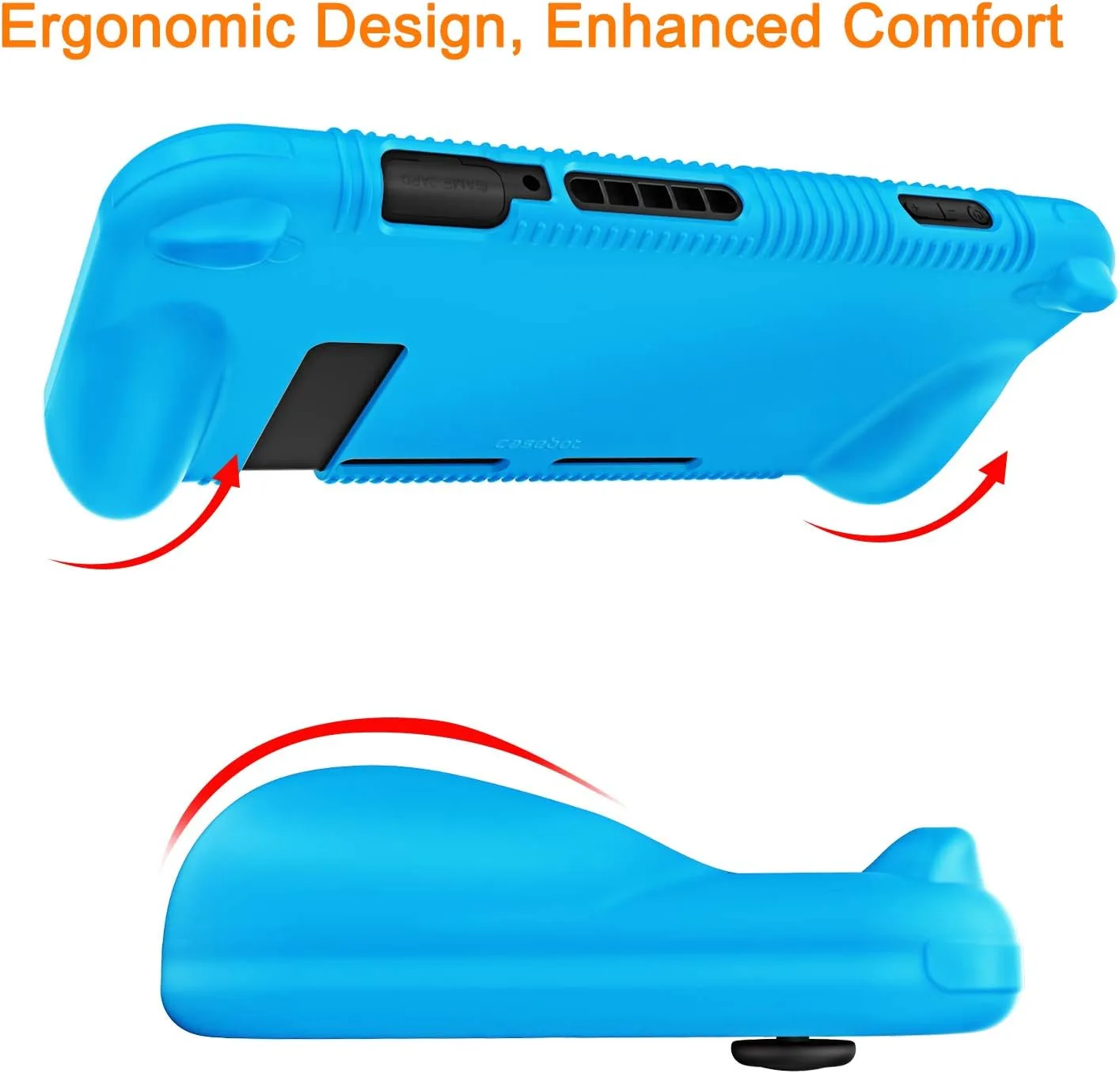 FINTIE Soft Silicone Protective Case Compatible with Nintendo Switch 2017