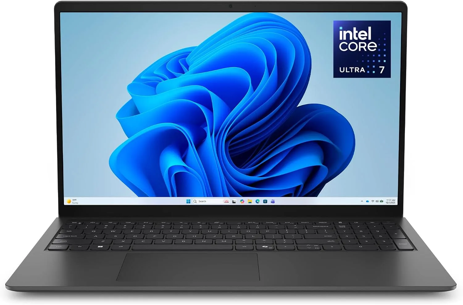 Dell 15 Laptop, FHD, Intel Core Ultra 7 255U, 16GB DDR5 RAM, 1TB SSD