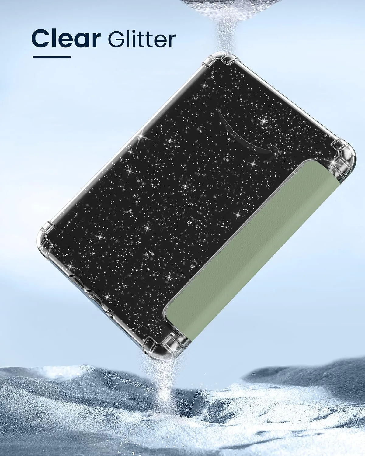 MoKo Case for 7" Kindle Paperwhite 12th Gen & Colorsoft 2024, Celadon