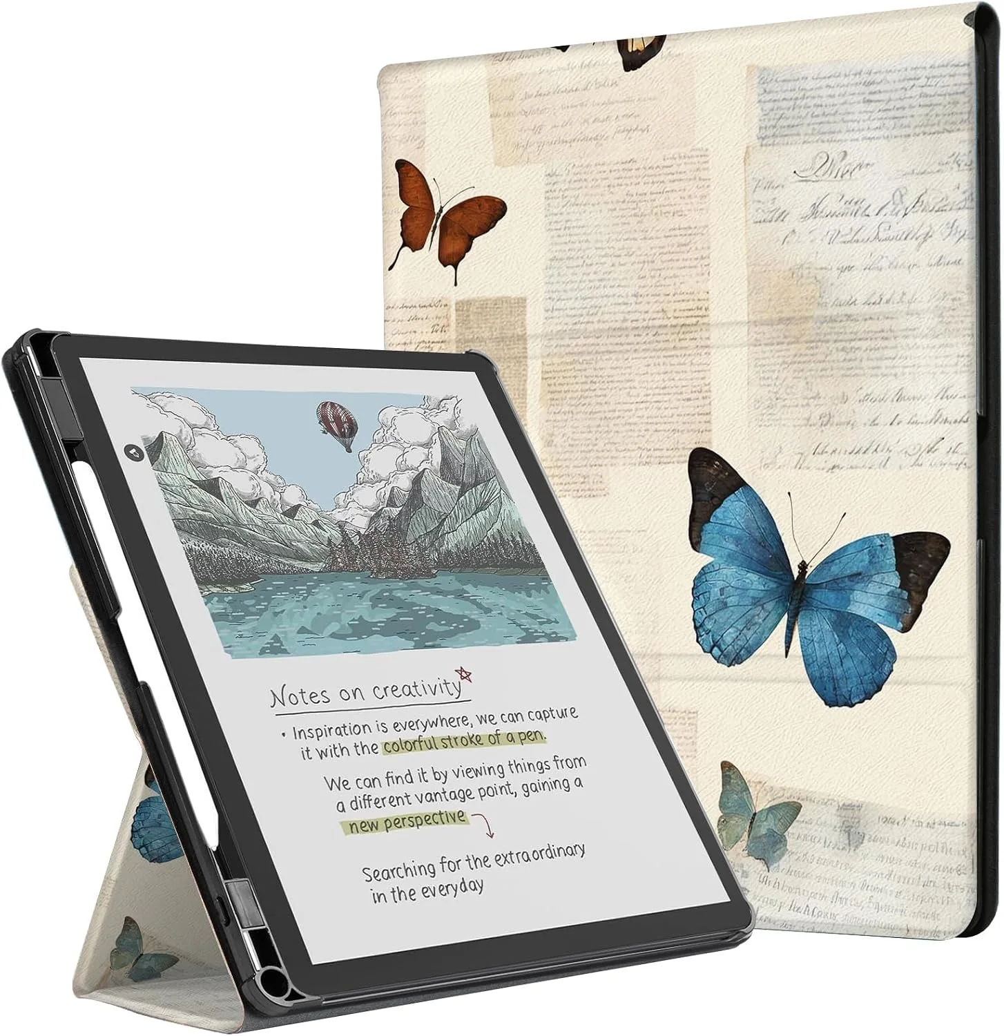 CoBak Case for TCL 11" Device with Stand, Auto Sleep Wake & Pen Holder