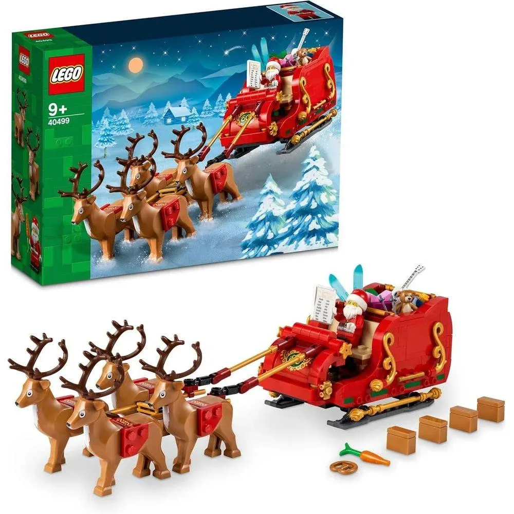 LEGO Santa's Sleigh 40499 Trineo Navideño con Minifigura de Papá Noel