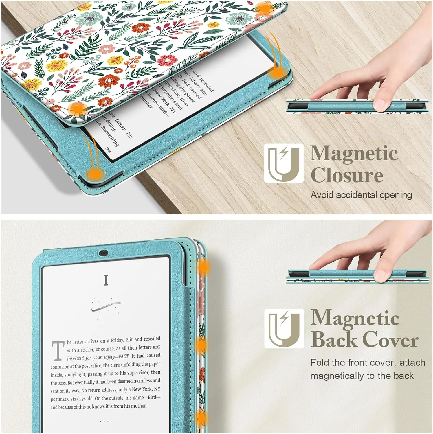 Fintie Case for 7"/6.8" Kindle Paperwhite 12th/11th Gen & Kindle Colorsoft