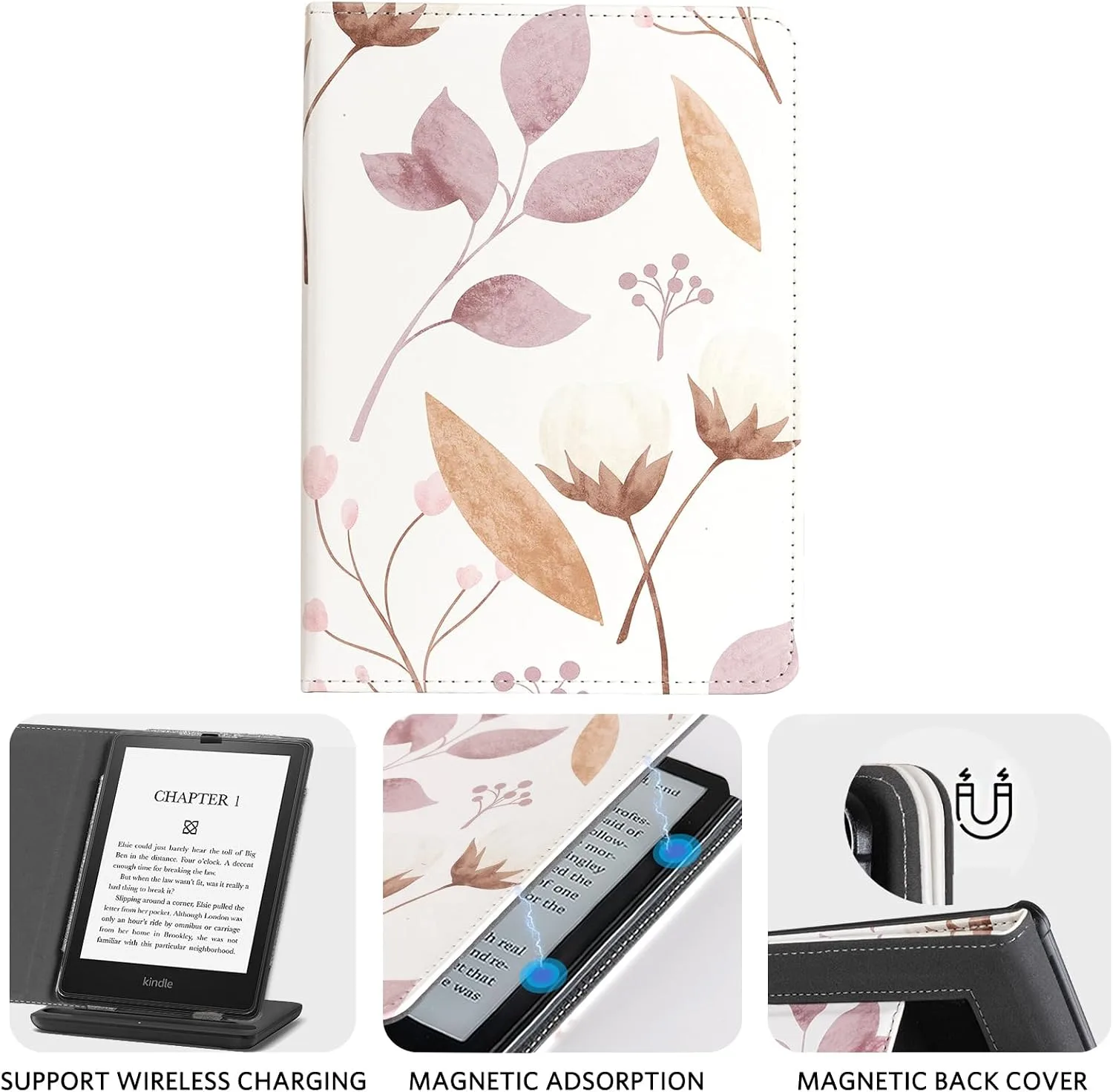 CoBak Case with Stand for for 6" Kindle (2024 & 2022, 11th Gen)