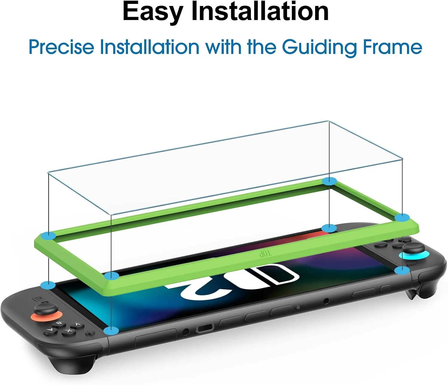 amFilm Tempered Glass Screen Protector Compatible with Nintendo Switch 2