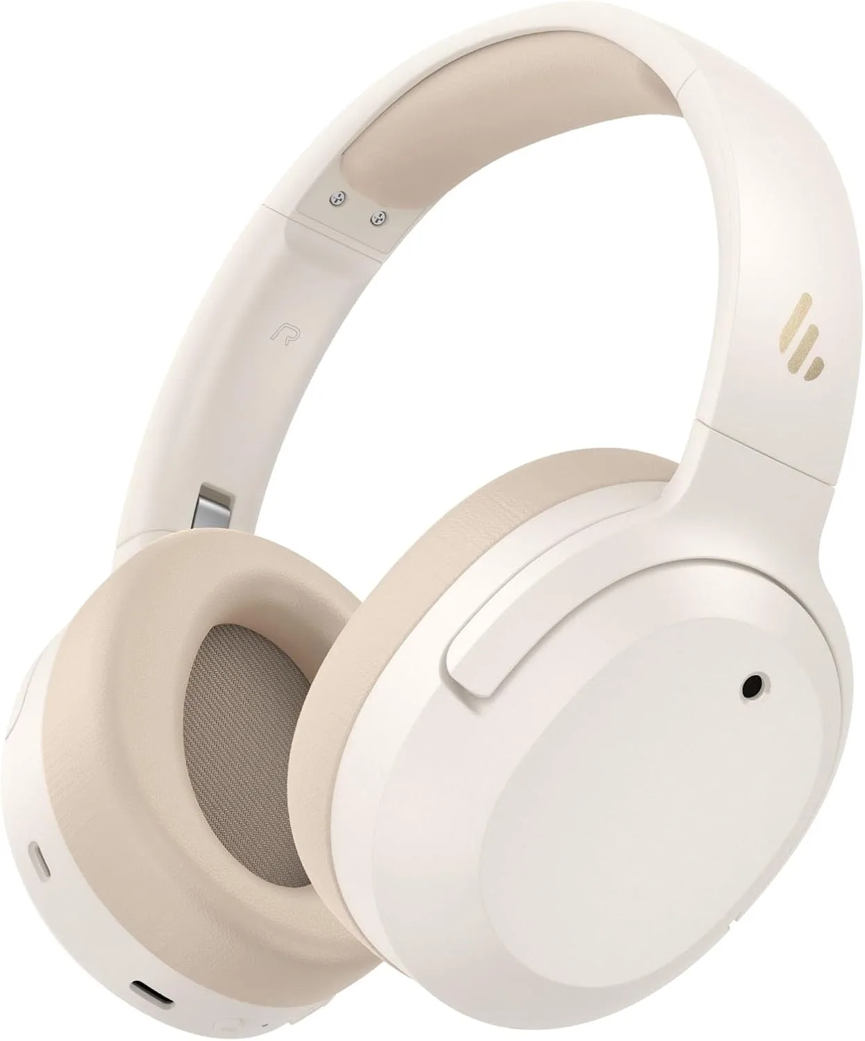 Edifier W820NB Plus Gen 2 Over-Ear Noise Cancelling Headphone, Ivory