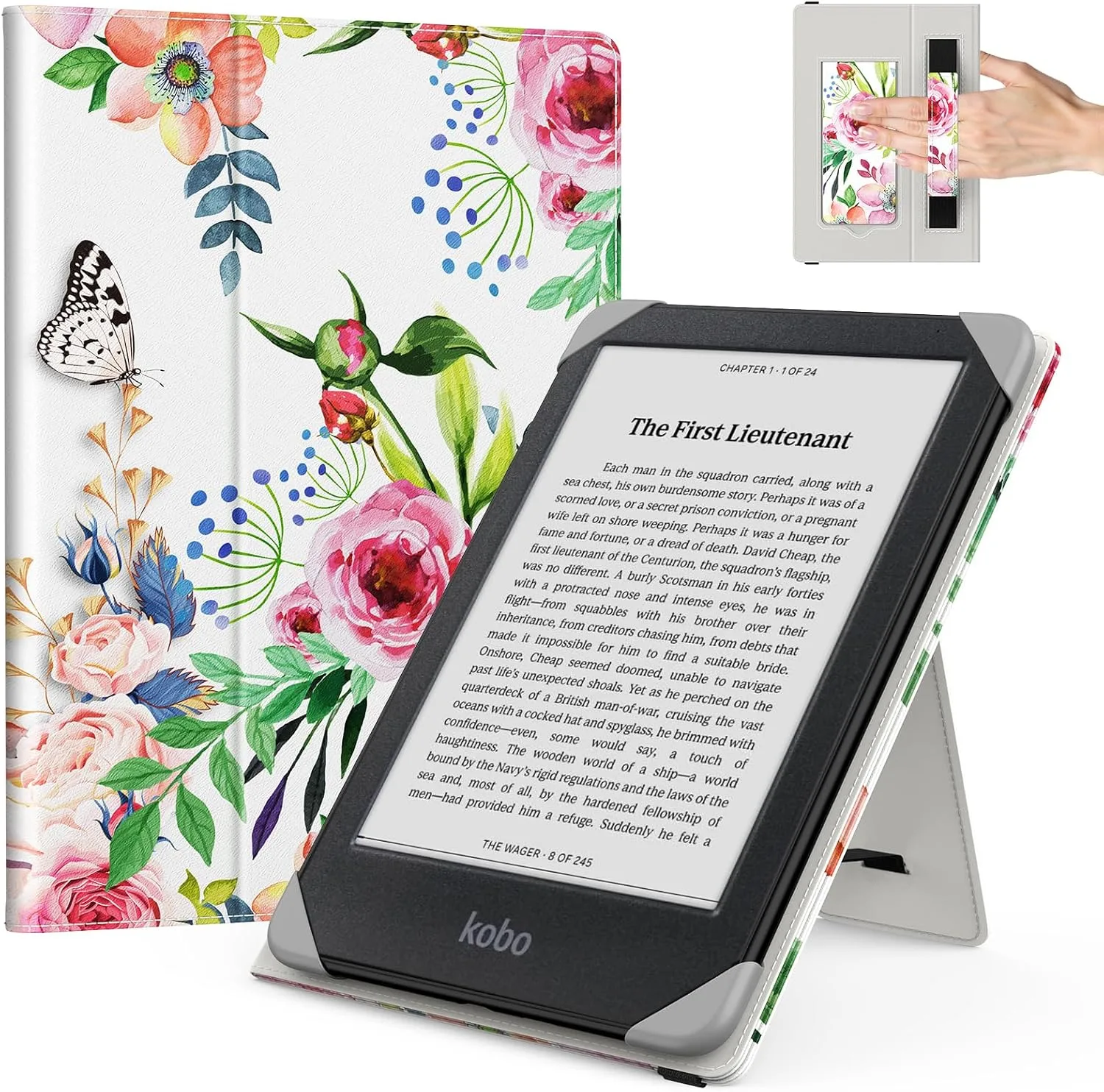 MoKo Universal Case for 6.8,7 Inch Paperwhite eReaders&Tablets,Fragrant