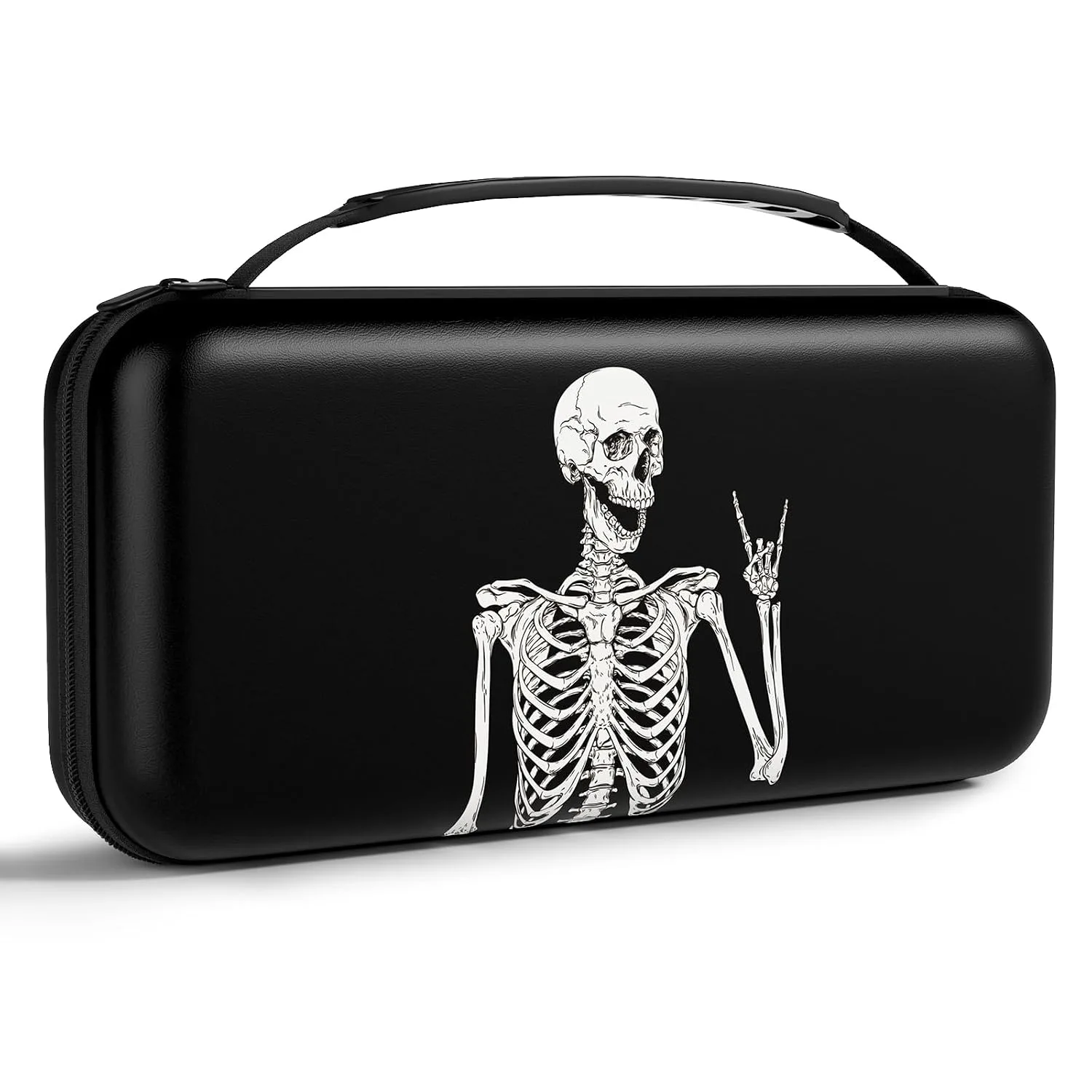 NPOOYI Carrying Case for Nintendo Switch OLED 2021/2017, Hard Shell Cover