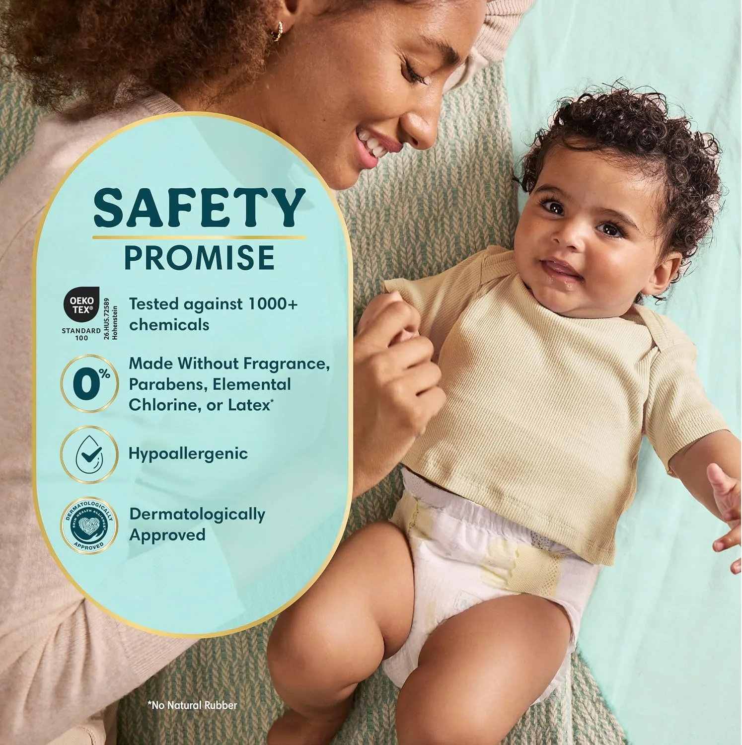 Pampers Swaddlers Diapers, Size 2 (10-22 lbs), 84 Count, Fragrance Free, Hypoallergenic, Absorbent, Pediatrician Recommended, Skin Safe