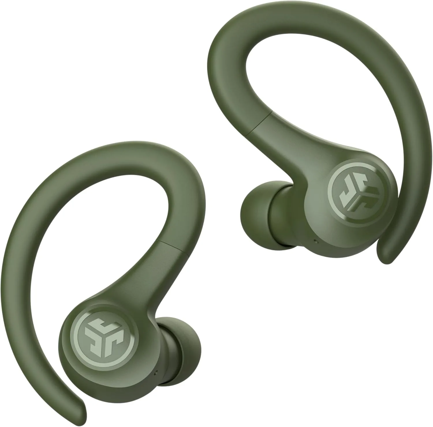 JLab, Go Sport+, True Wireless Workout Earbuds, Bluetooth Sport Earbuds, Clear Calling, Green