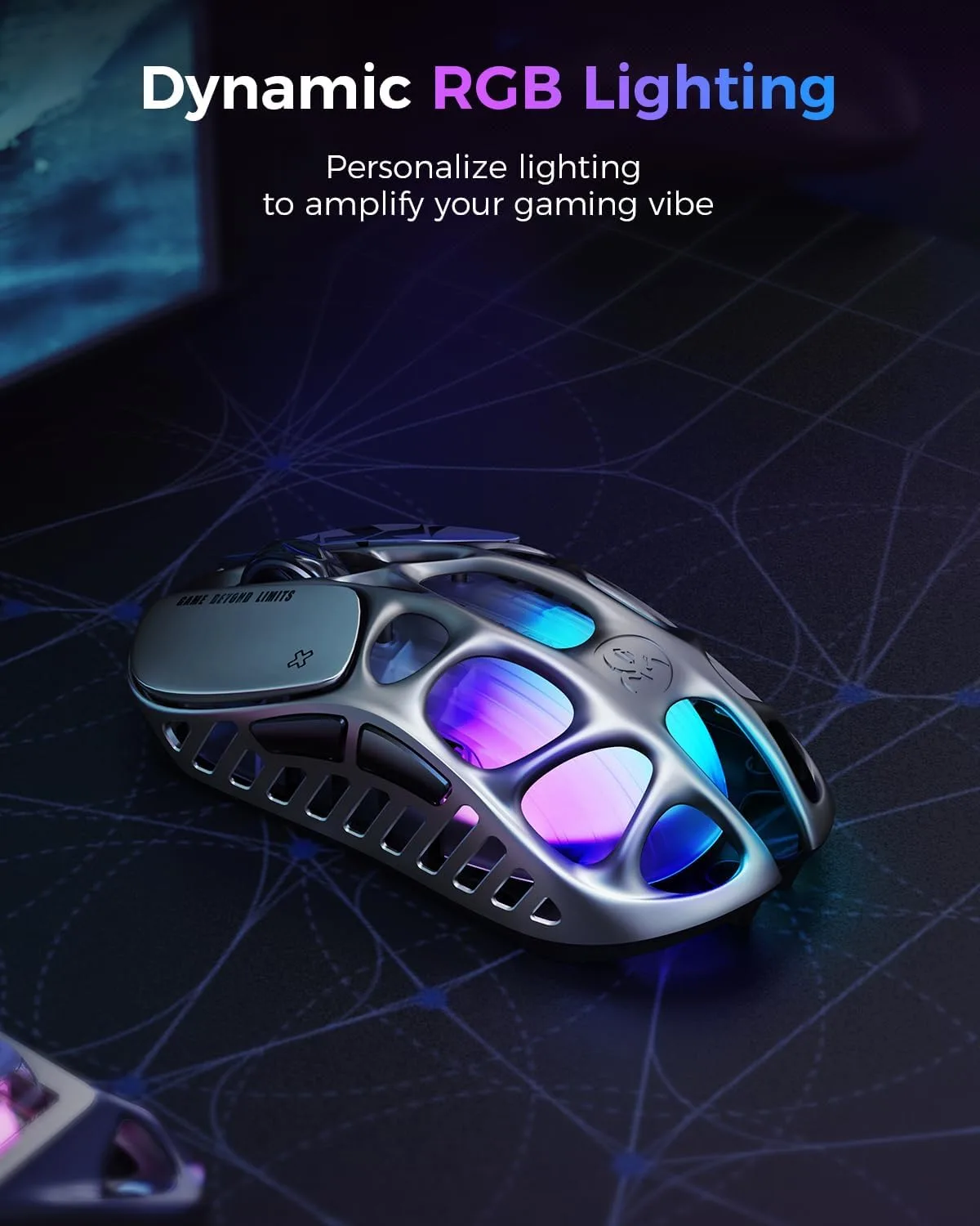 GravaStar Mercury X Pro Wireless Gaming Mouse with 8K Dongle, 32,000 DPI