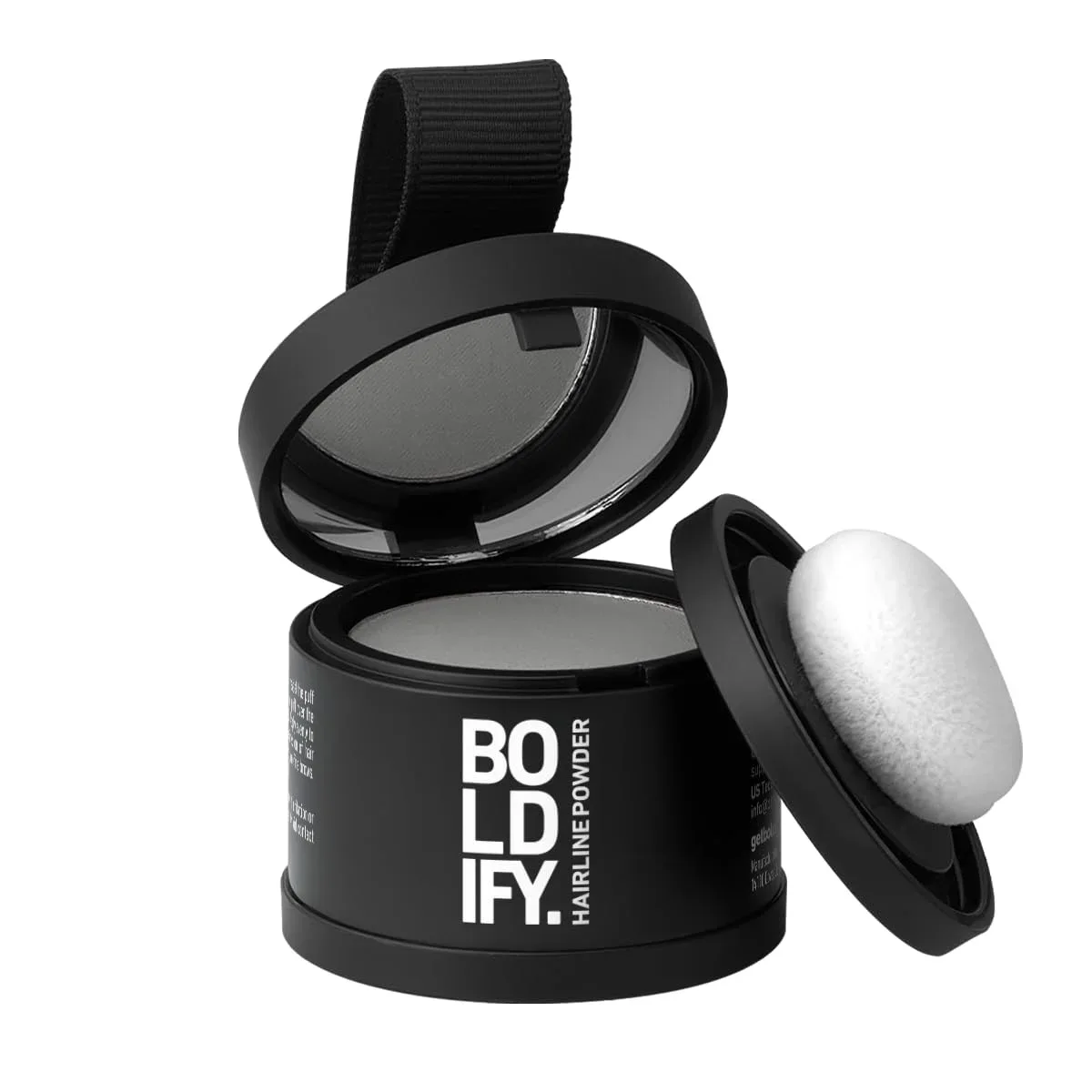 Polvo para Raíces Boldify Hairline Powder Retoque de Color Gris 4g