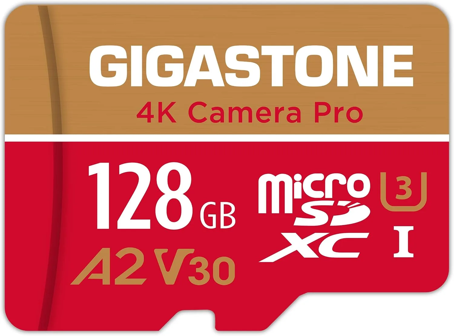 【5-Yrs Free Data Recovery】 GIGASTONE 128GB Micro SD Card, 4K Video Recording for GoPro, Action Camera, DJI, Drone, Nintendo-Switch, R/W up to 100/50 MB/s MicroSDXC Memory Card UHS-I U3 A2 V30 C10