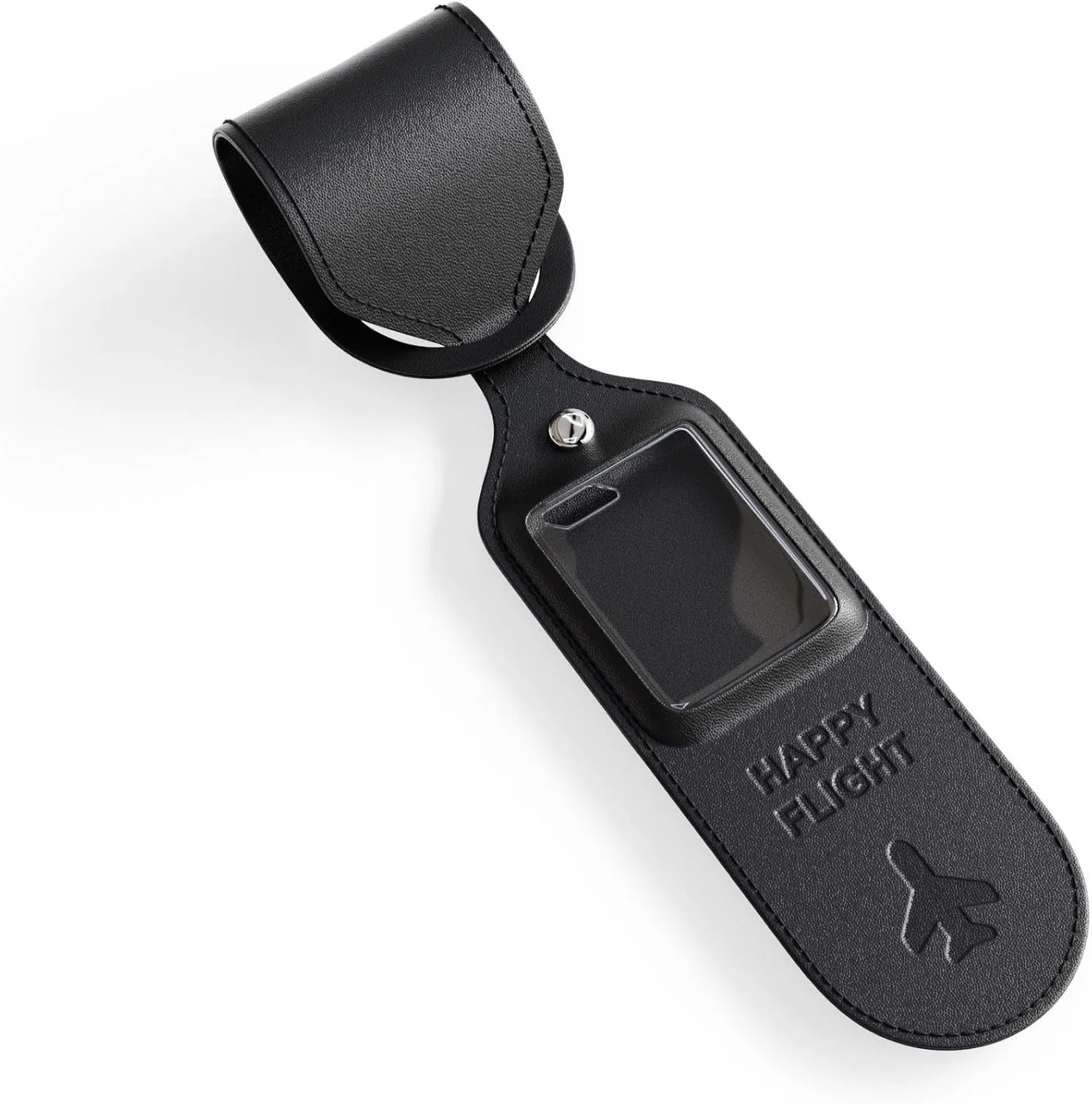 Accessory of PhotoTag, Leather Protective case, Compatible with PhotoTag, Tracker Tag for Keys & Luggage, Cars & Bikes (Leather Protective case)