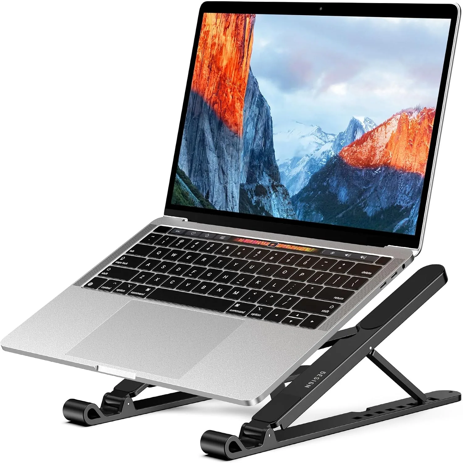 Base para laptop Besign LS01 Pro ajustable para laptops 10-14 pulgadas negro