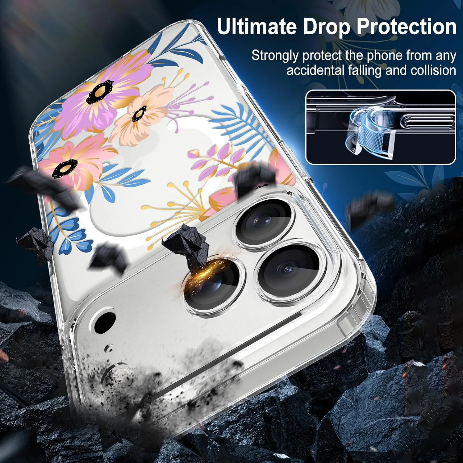 tharlet Magnetic for iPhone 17 Pro Case, Compatible with MagSafe