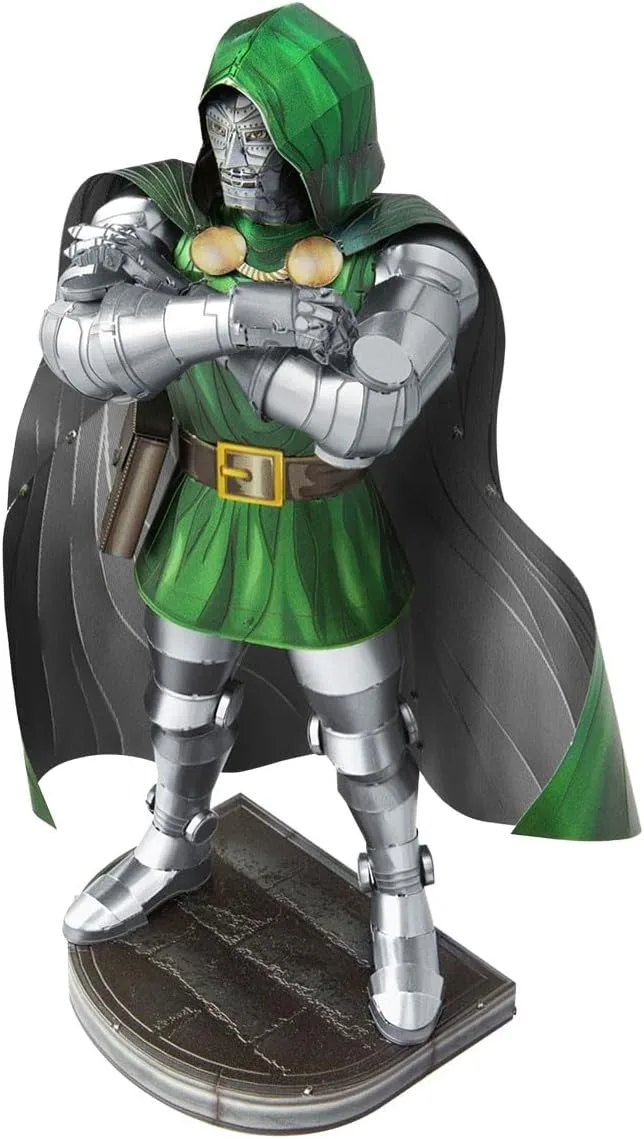 Metal Earth Fascinations Premium Series Marvel Doctor Doom 3D Metal Model Kit