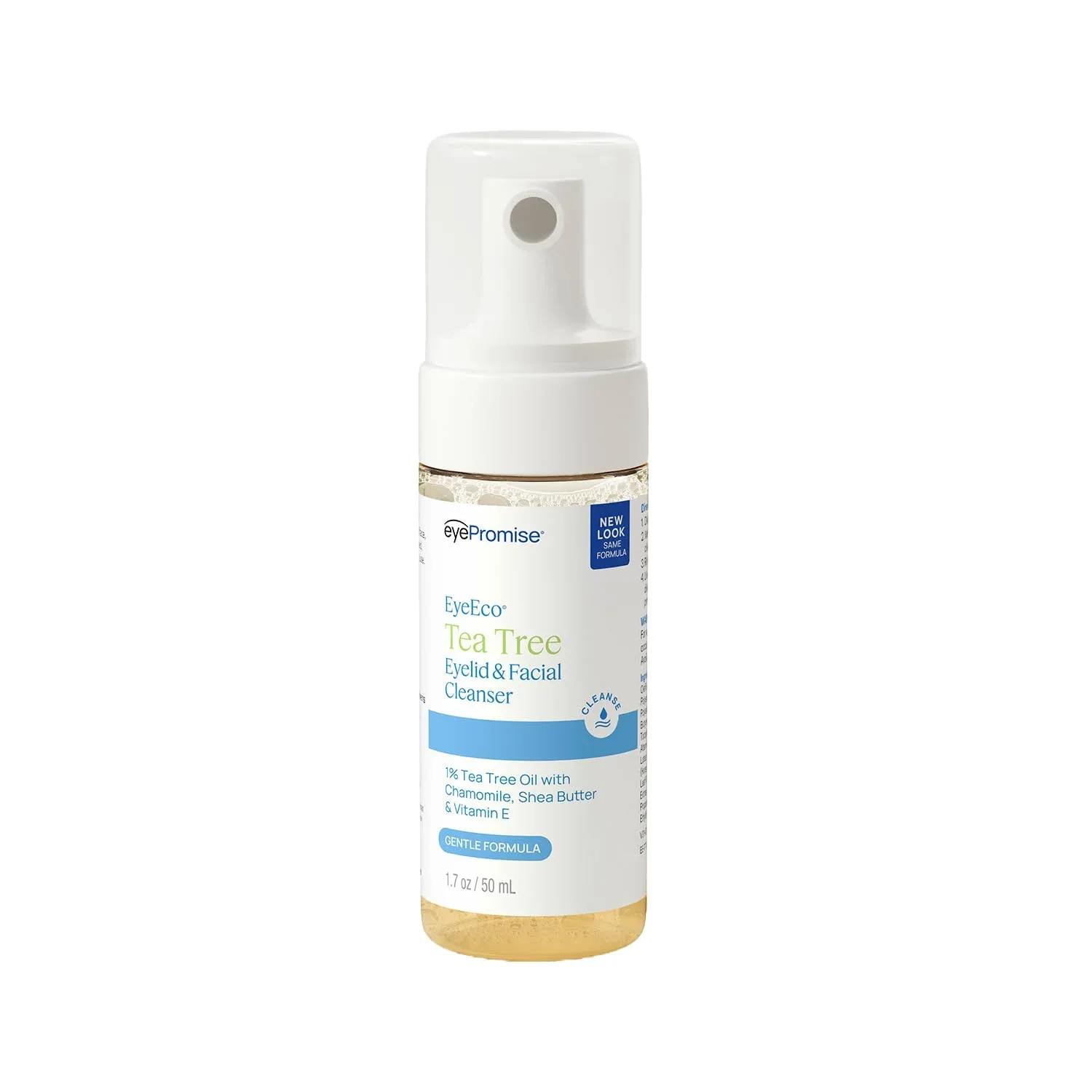 Limpiador facial y de párpados EYEECO Gentle Tea Tree 1.6 oz