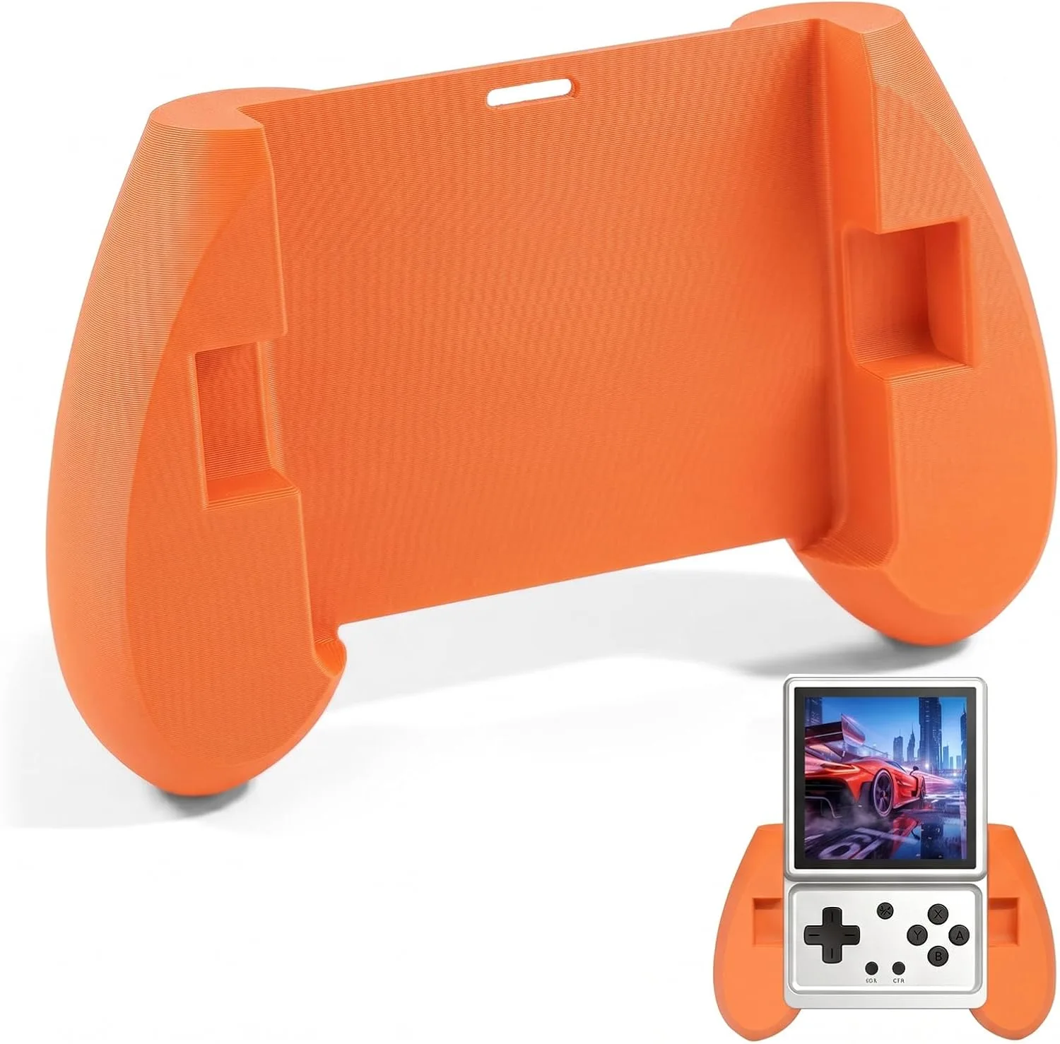 Grip ergonómico para consola portátil Anbernic RG Rotate Naranja