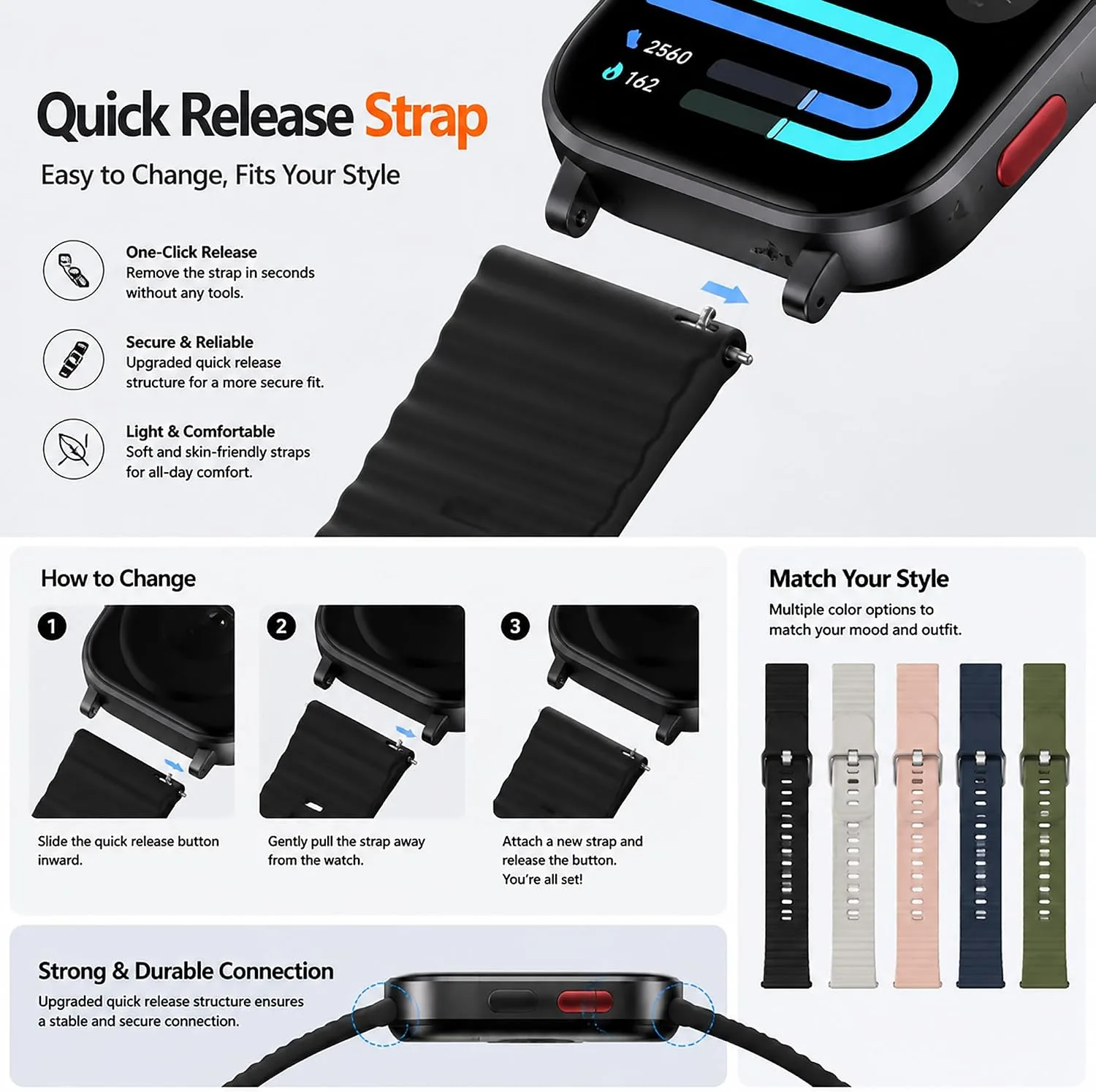 Xiaomi REDMI Watch 6 Lite Smart Watch Black