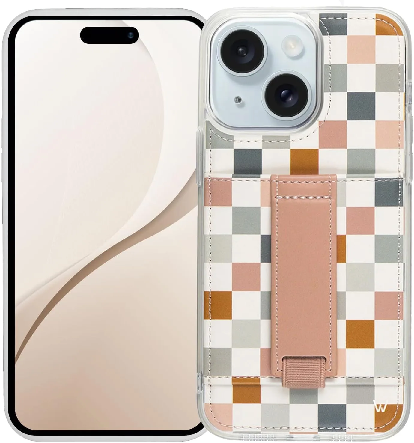 Walli Cases Wallet Phone Case for iPhone 16 Plus, Card Holder Kickstand