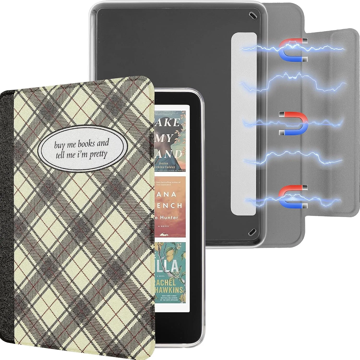 SESENSE Magnetic Case for 7'' Kindle Paperwhite 12th Gen 2024 & Colorsoft