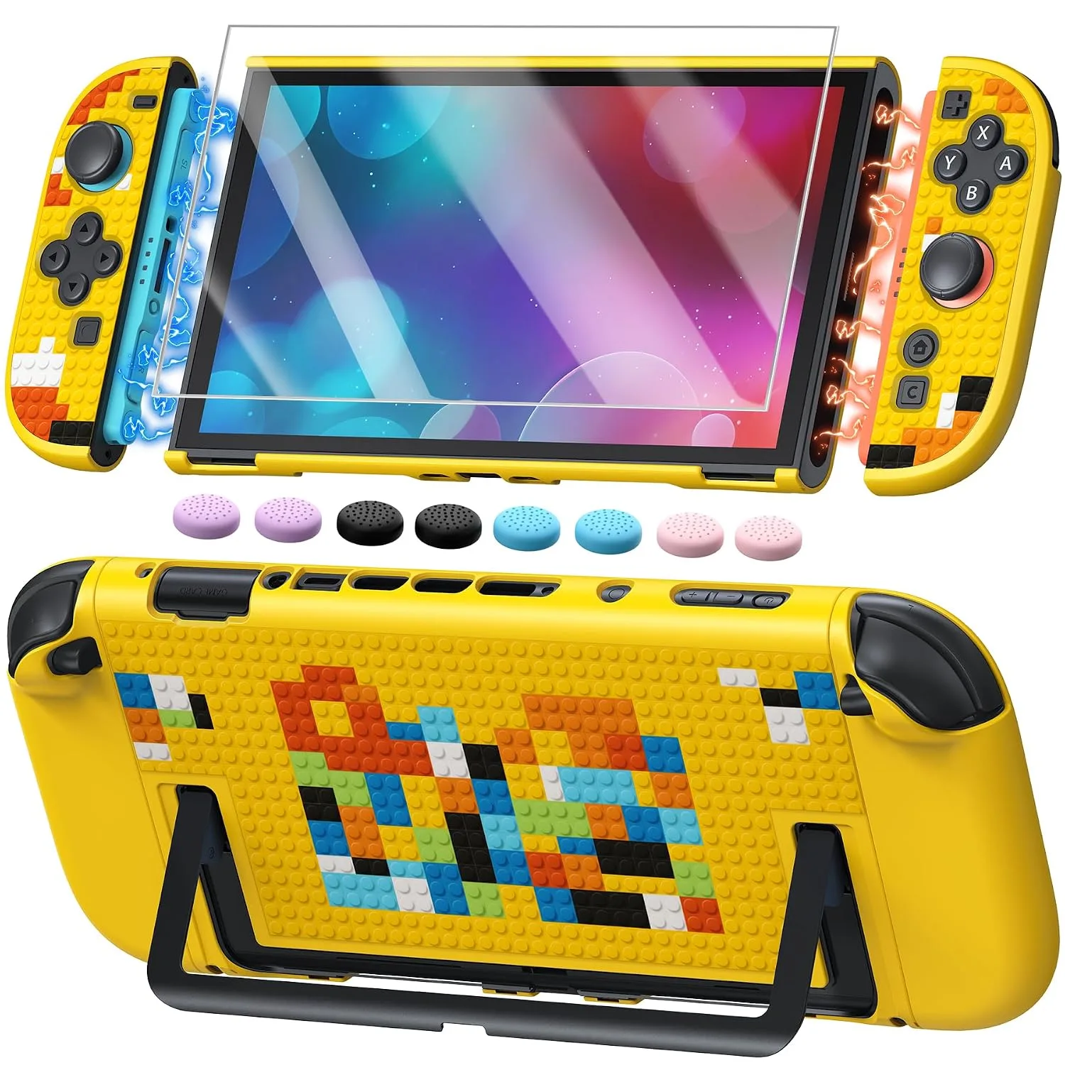 FYOUNG Switch 2 Case, Dockable Hard Shell Cover for Nintendo Switch 2 2025