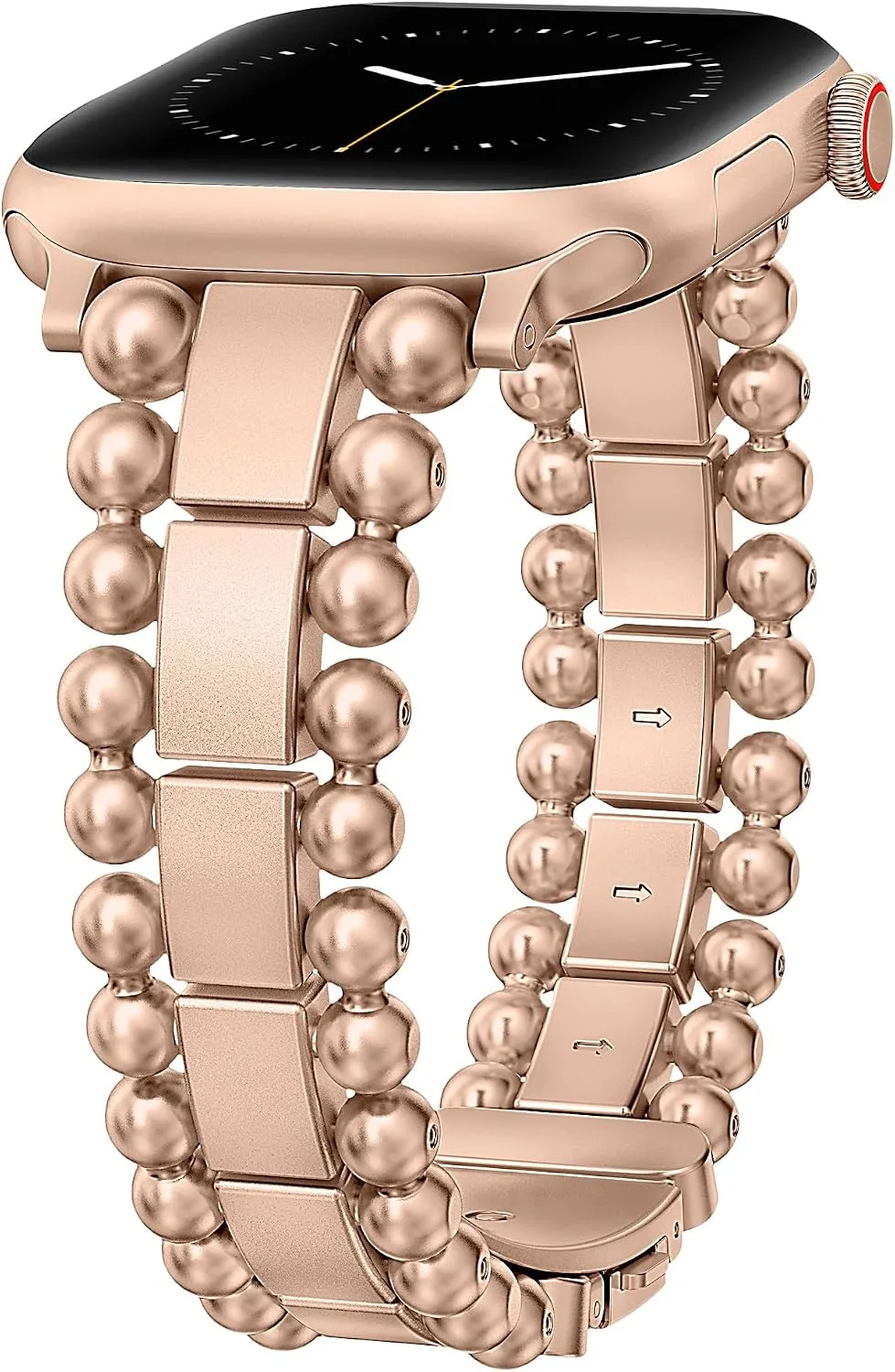 Correa para Apple Watch Toyouths Dressy Metal Beaded para mujer