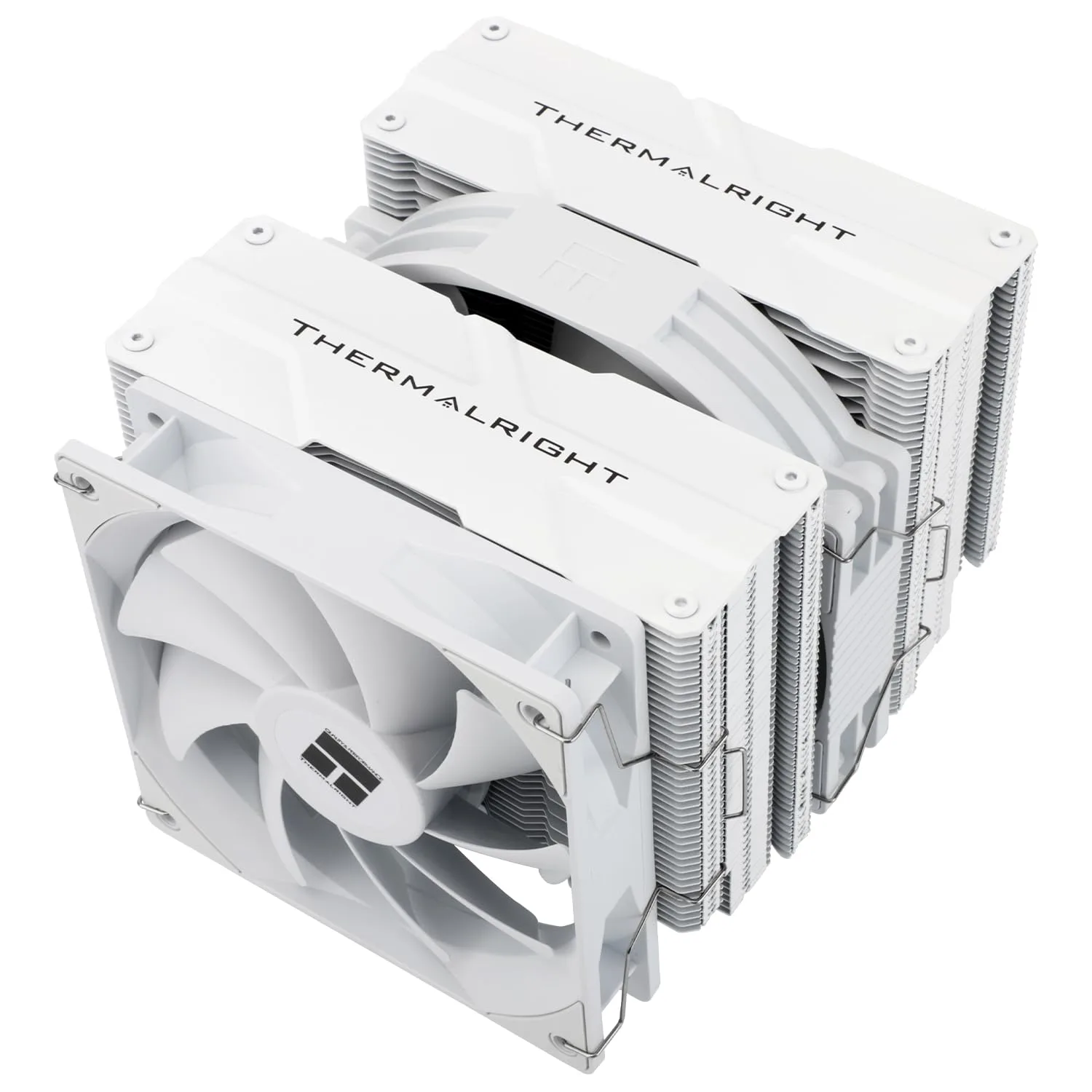 Thermalright Peerless Assassin 140 White CPU Cooler, 6 Heat Pipes AGHP Technology,Dual PWM Fans with 1500RPM Speed, Double Towers Cooler,for AM5/AM4&Intel LGA 1700/1851/1150/1151/1200,PC CPU Cooling