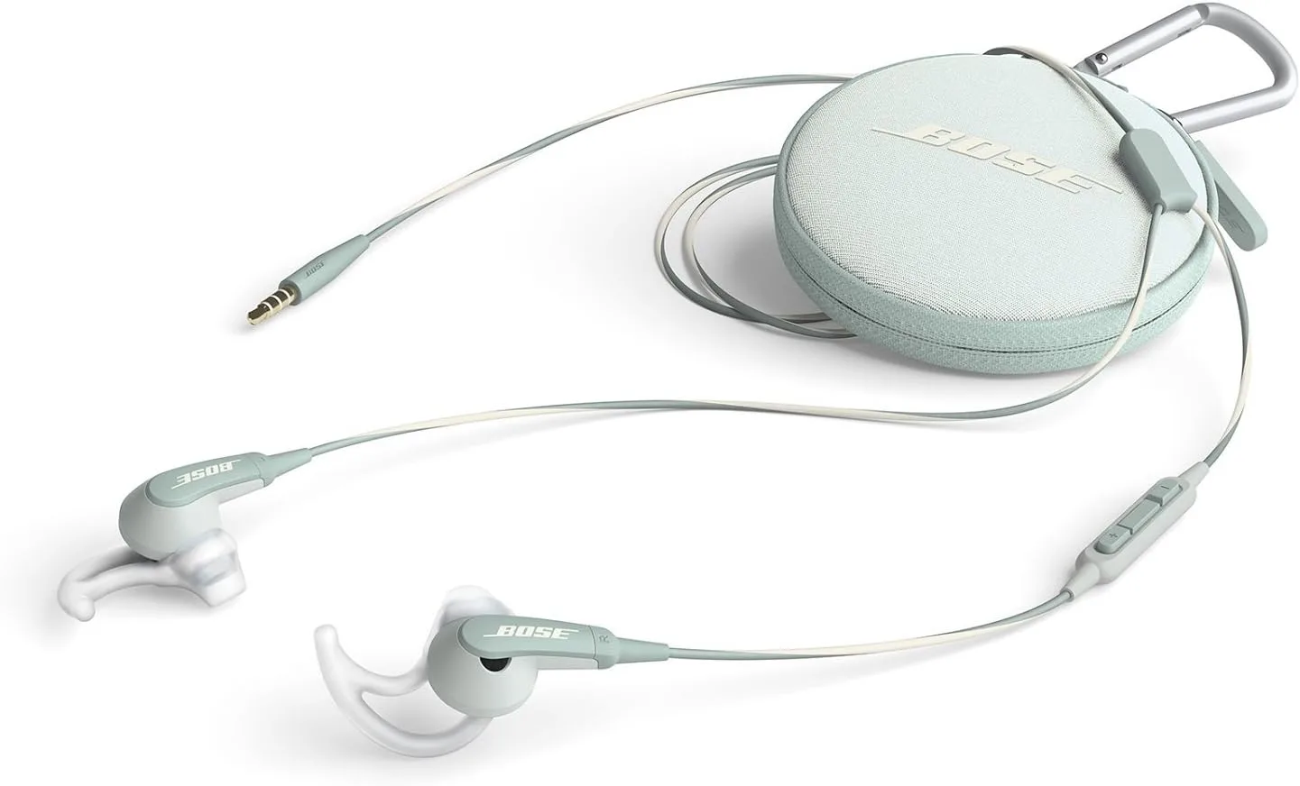 Bose SoundSport in-ear headphones - Apple devices, Frost (Renewed)