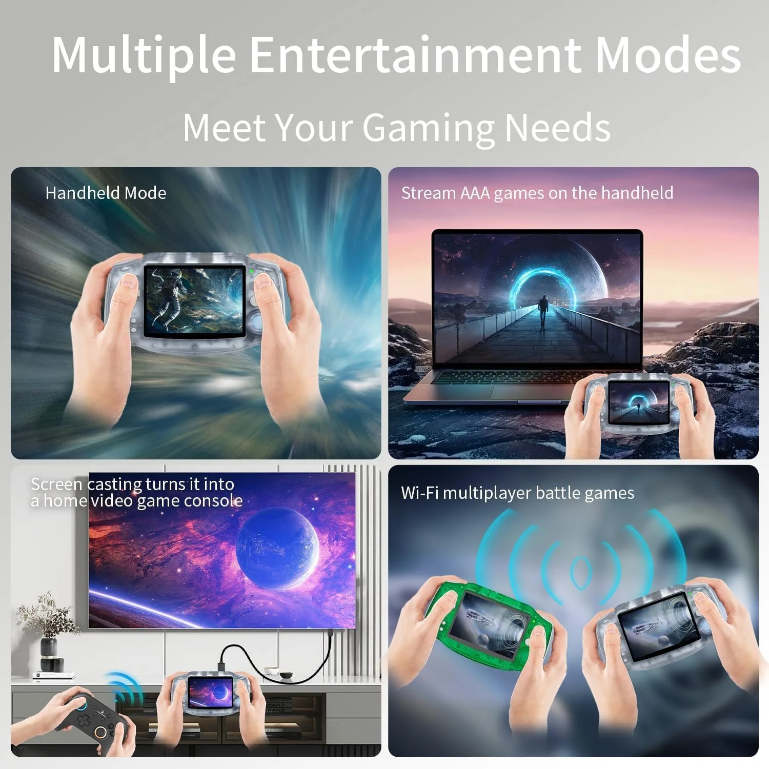 RG34XX Retro Handheld Game Console, RG 34XX 3.4 Inch IPS Screen Retro Gaming Console , 5532 Pre-Installed Games, Linux 64-bit WiFi, HDMI and Output 3500mAh