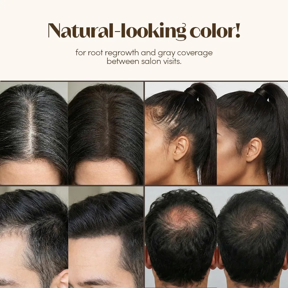 ETUDE Hair Pang Pang Root Touch-Up Hairline Powder, Light Brown, Waterproof