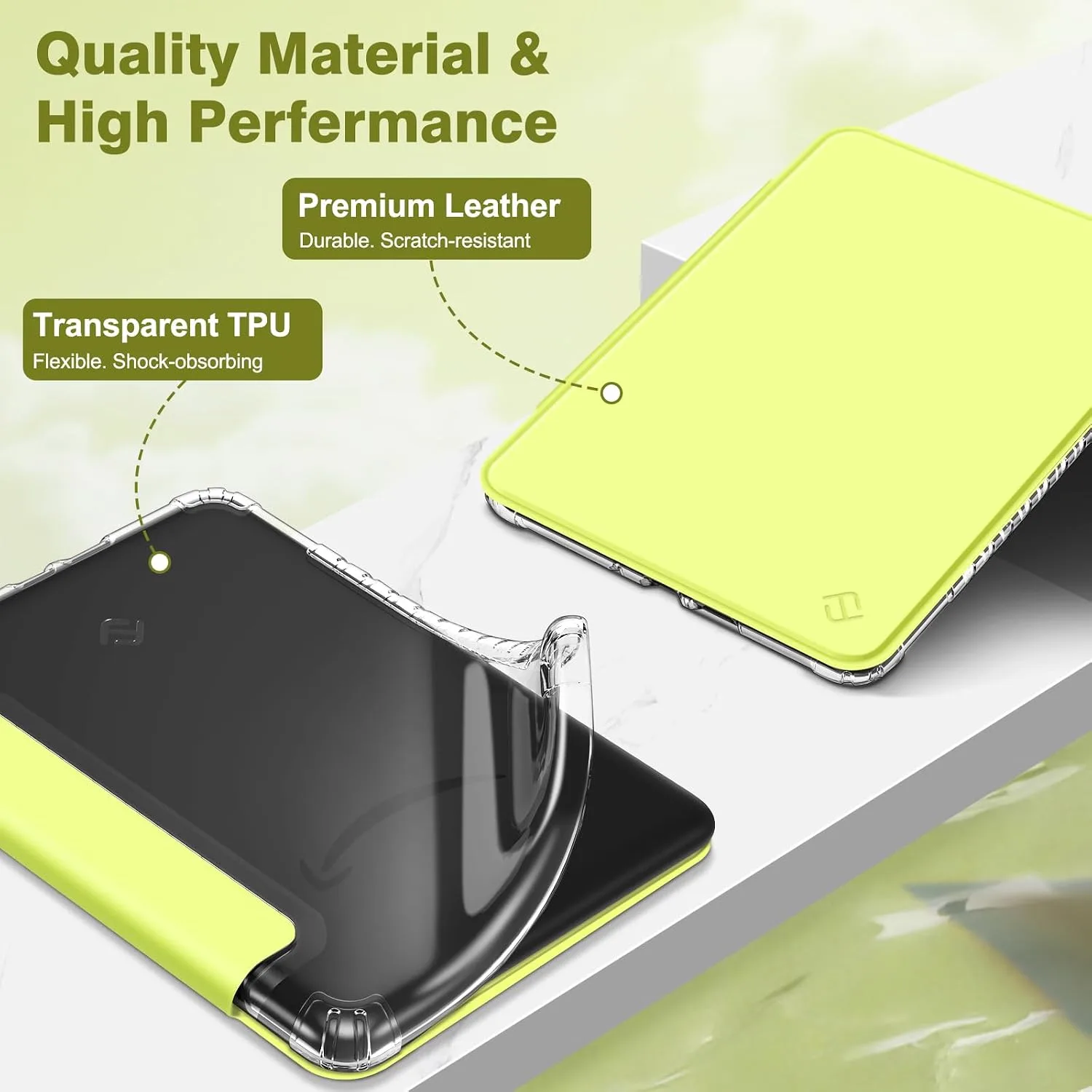 Fintie Clear Case for 7" Kindle Paperwhite 12th Gen 2024 & Kindle Colorsoft