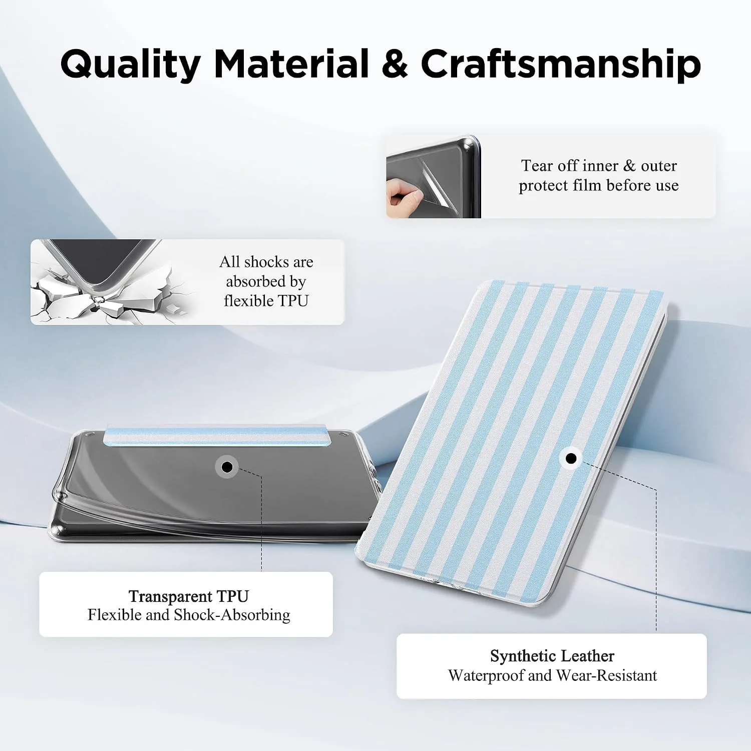 SESENSE Magnetic Case for 7'' Kindle Paperwhite 12th Gen 2024 & Colorsoft