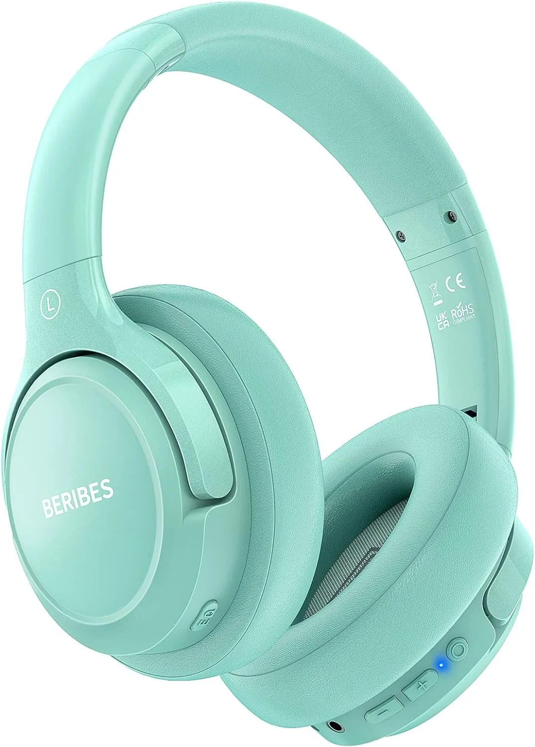 BERIBES Bluetooth Headphones Over Ear Wireless HiFi Stereo Headsets 65H 6EQ