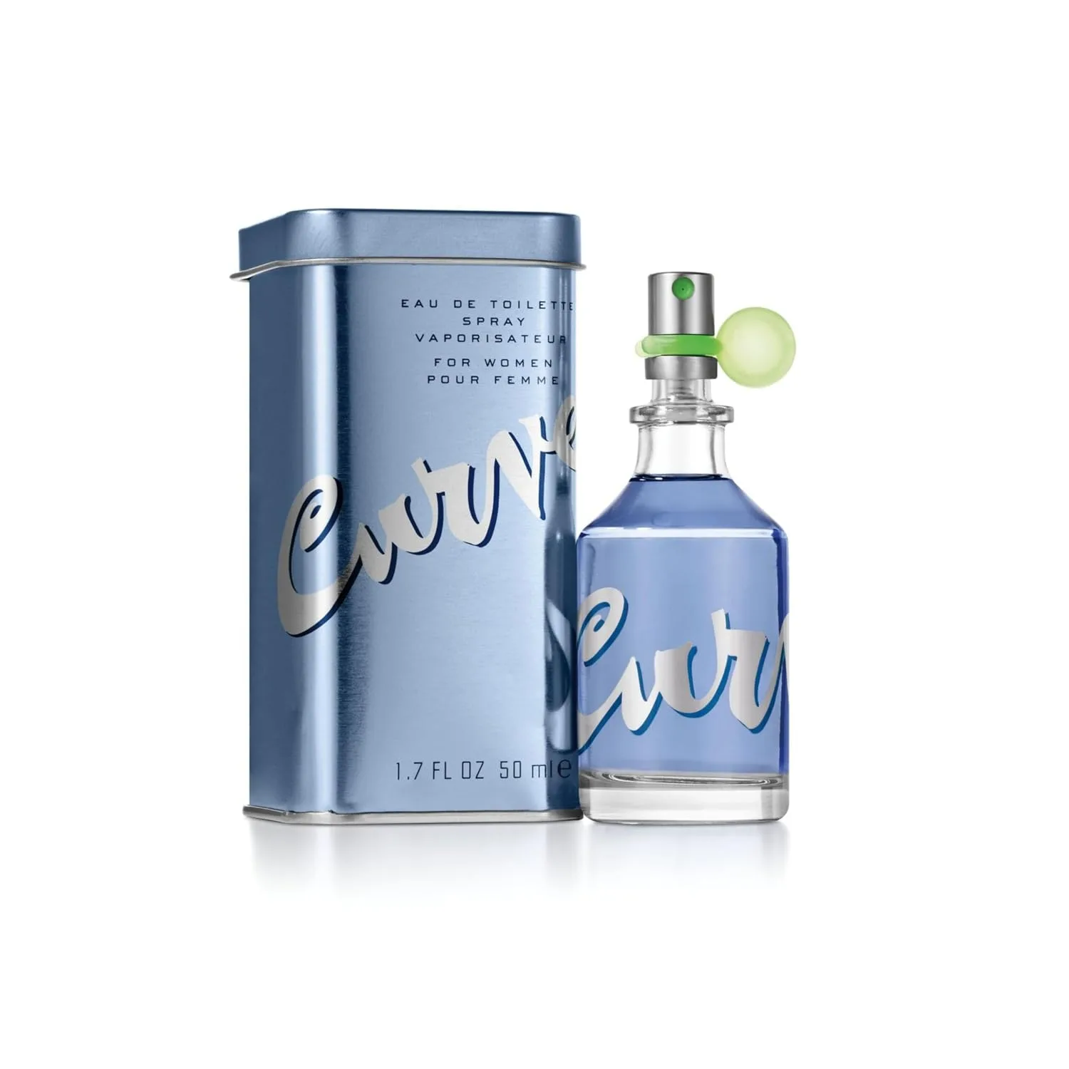 Curve Eau De Toilette Perfume Spray, Fragrance for Women, 1.7 fl oz