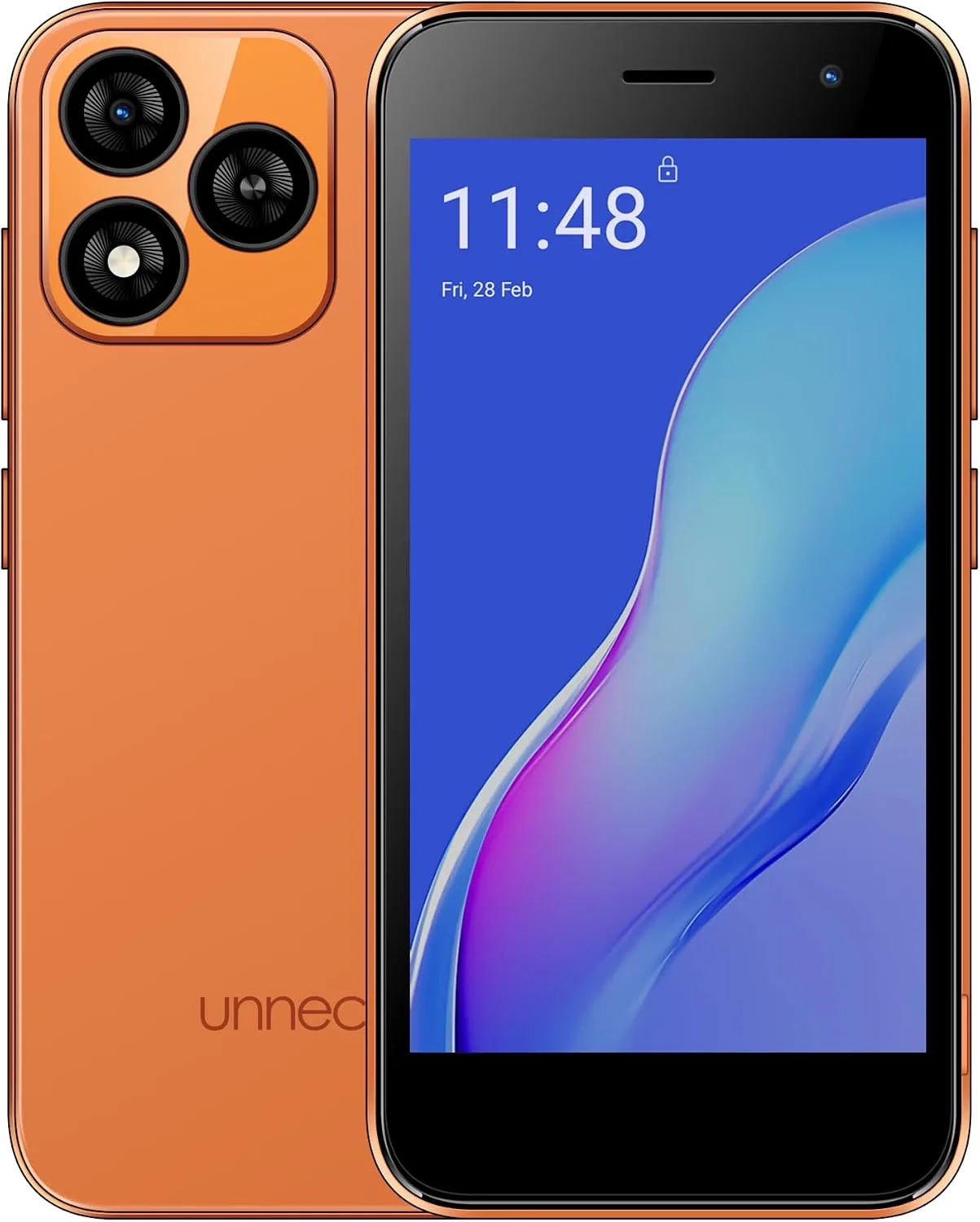 Bolt One, Unlocked Android Phone, 2025, US Warranty, 32GB (Orange)