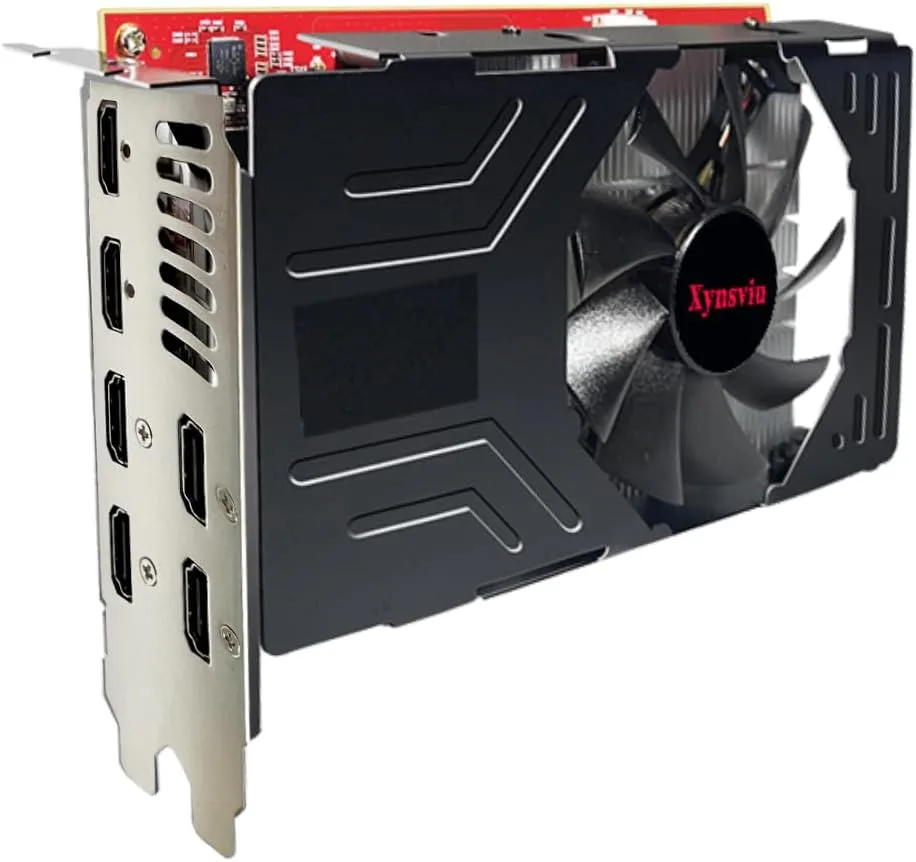 R7 350 4GB GDDR5 6 HDMI Multi Monitor Graphics Card