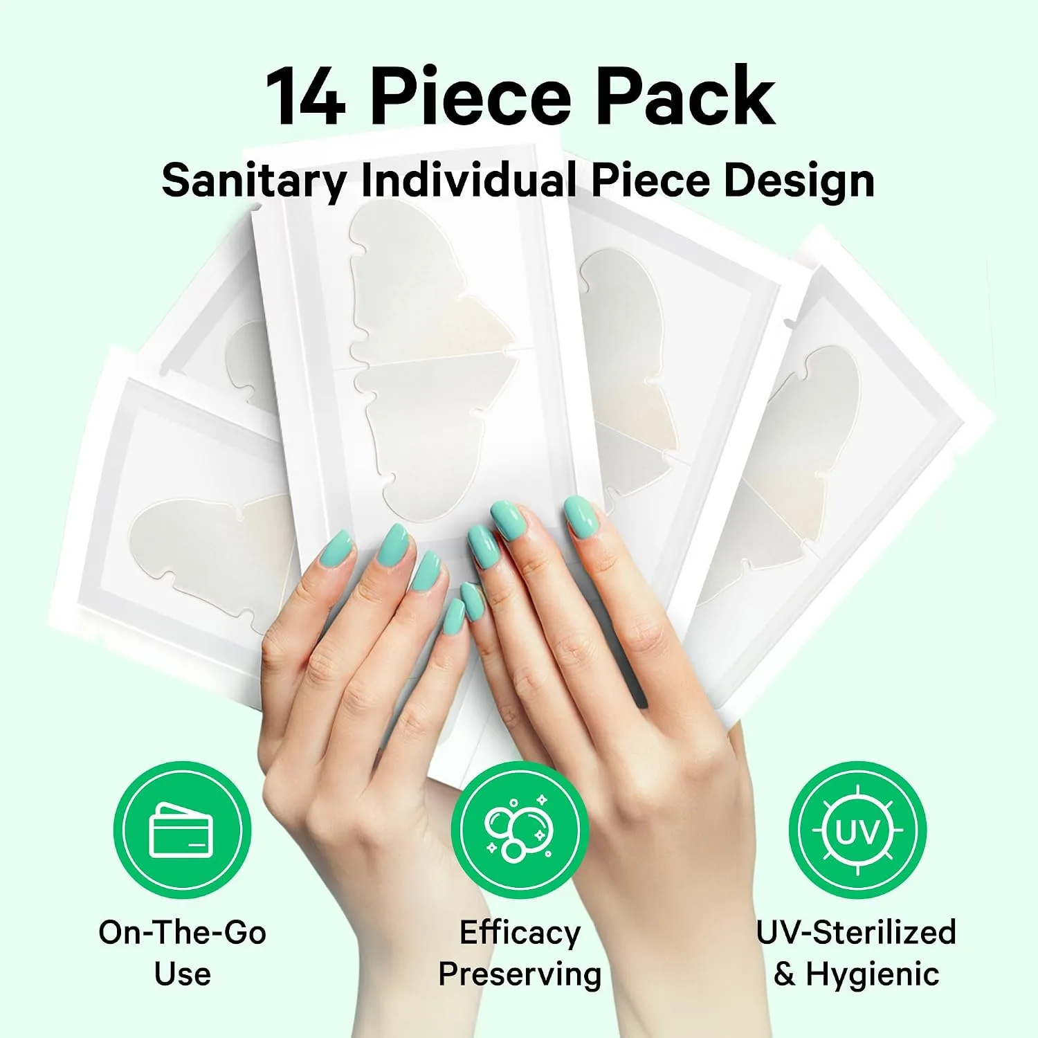 Sosky Nose Pimple Patches, Large Hydrocolloid Nose Pore Strips for Blackheads, Overnight Blackhead Remover Pore Strips, Flexible & Painless Pimple Stickers to Absorb Acne Gunk, 14 Count