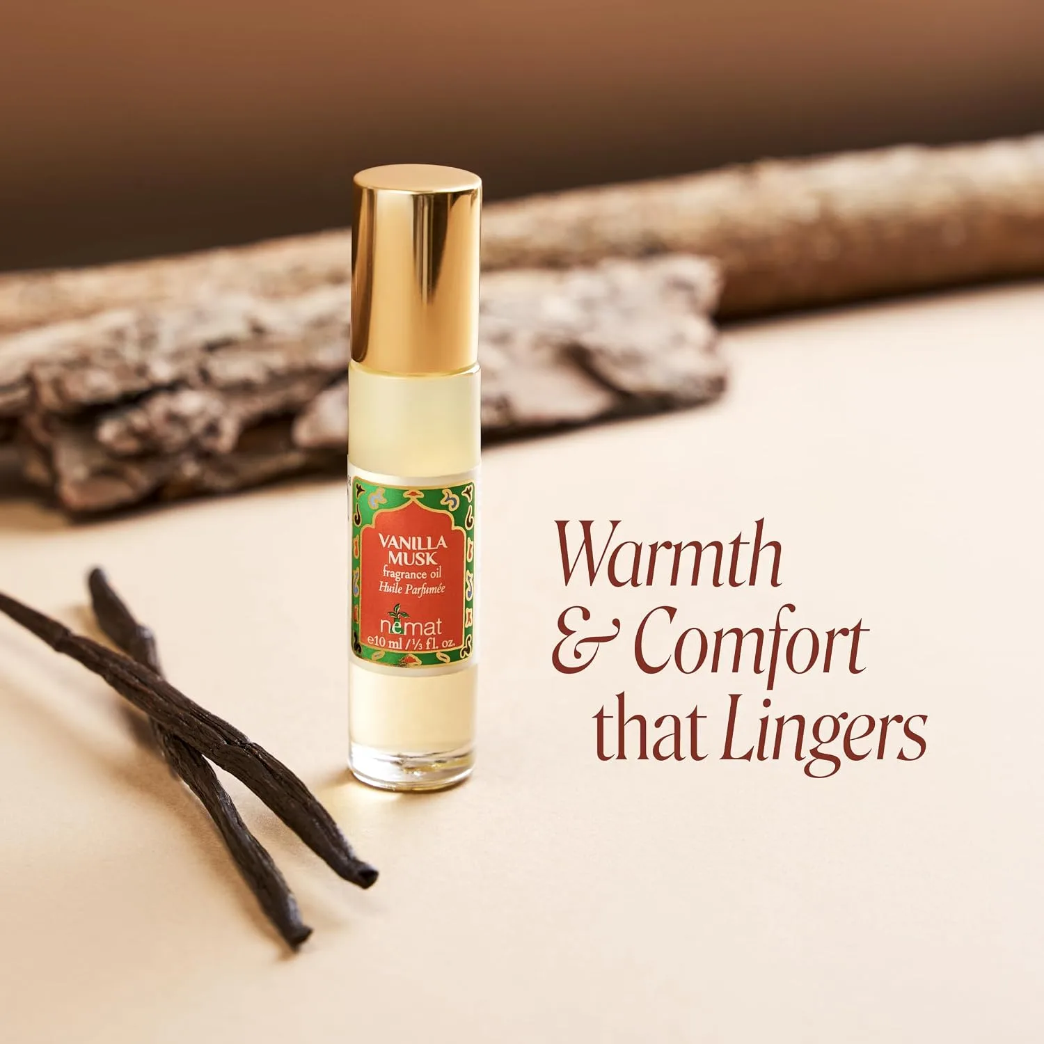 Nemat Vanilla Musk Perfume Oil Roll-On, 10 ml