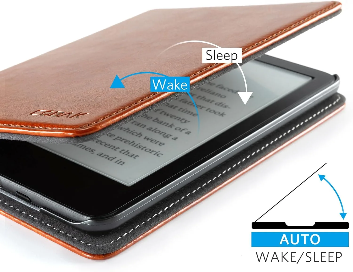 CoBak Case with Stand for for 6" Kindle (2024 & 2022, 11th Gen)