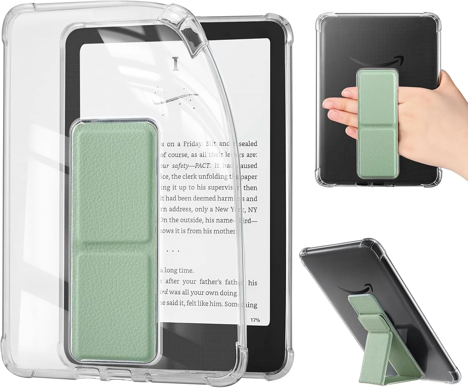 iDLEHANDS Clear Case for 7" Kindle Paperwhite 12th Gen & Kindle Colorsoft